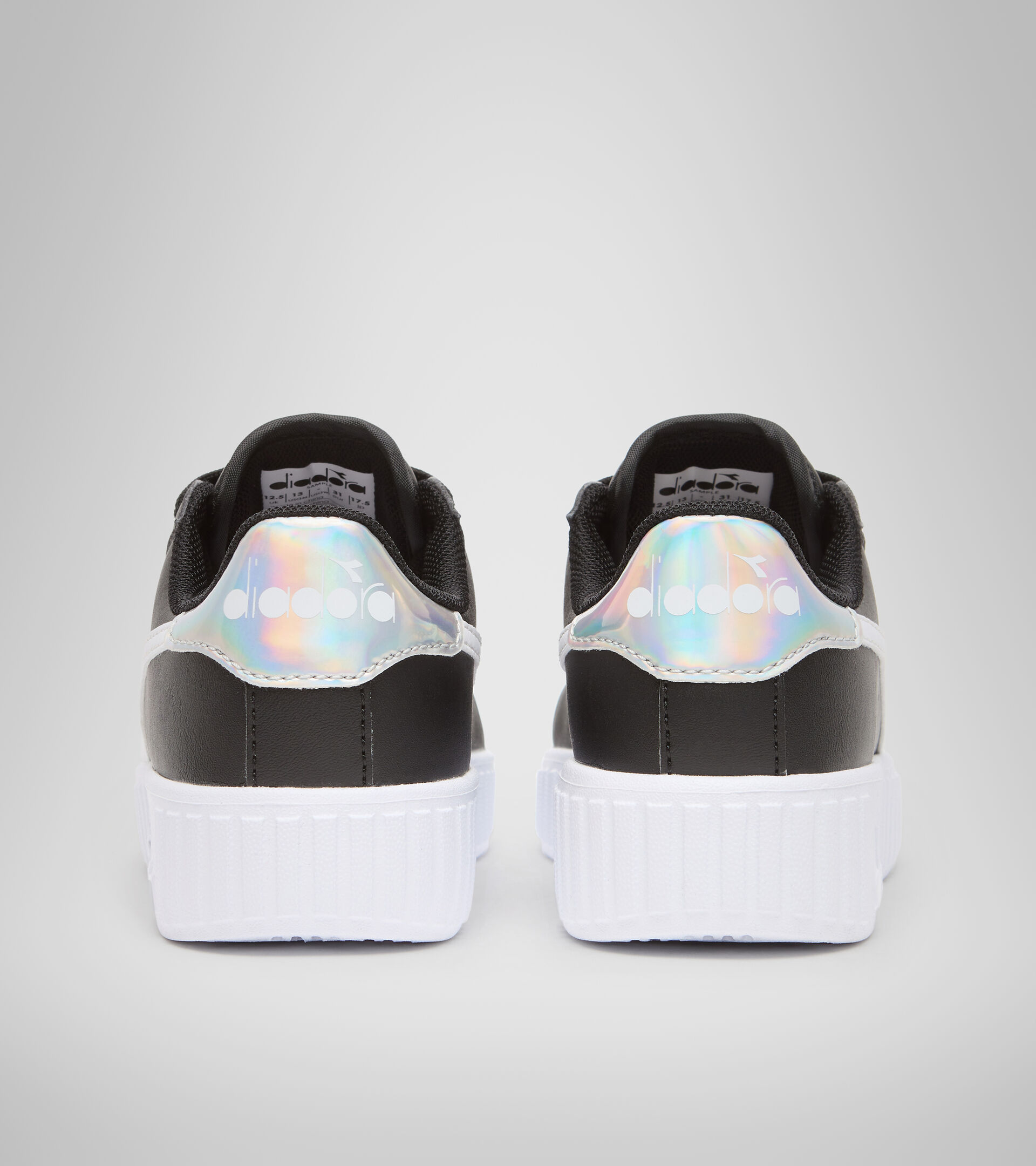 Chaussures de sport - Enfants 4-8 ans GAME STEP PS NOIR/BLANC - Diadora