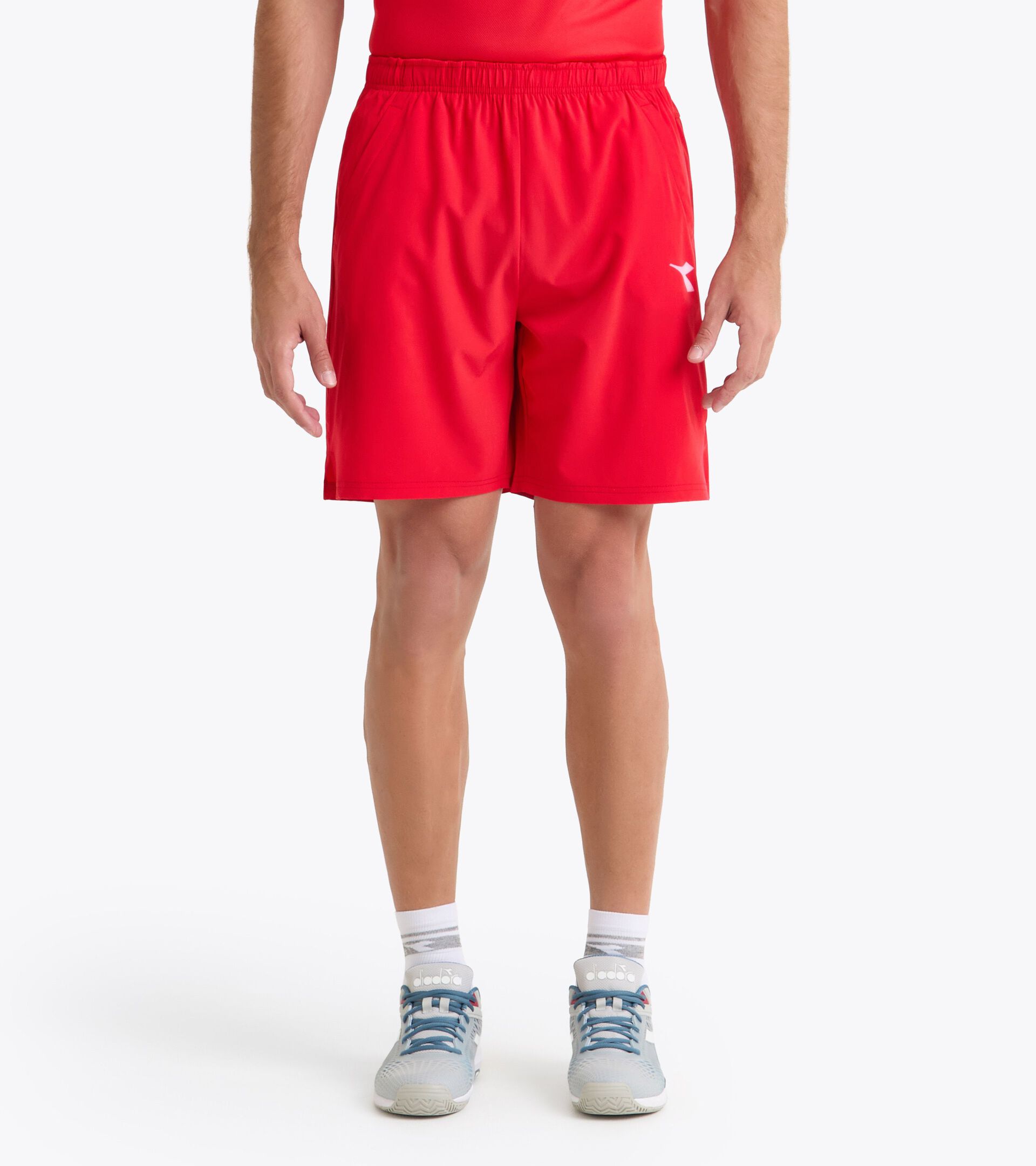 Tennis-Bermuda-Shorts - Herren SHORT COURT TOMATENROT - Diadora