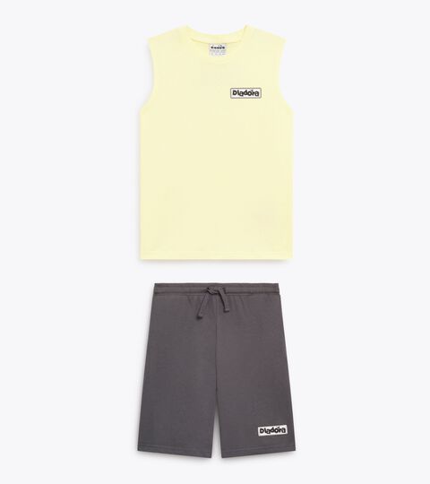 Sports set - Tank top and shorts - Boys
 JB. SET ESS. SPORTS SL WAX YELLOW - Diadora