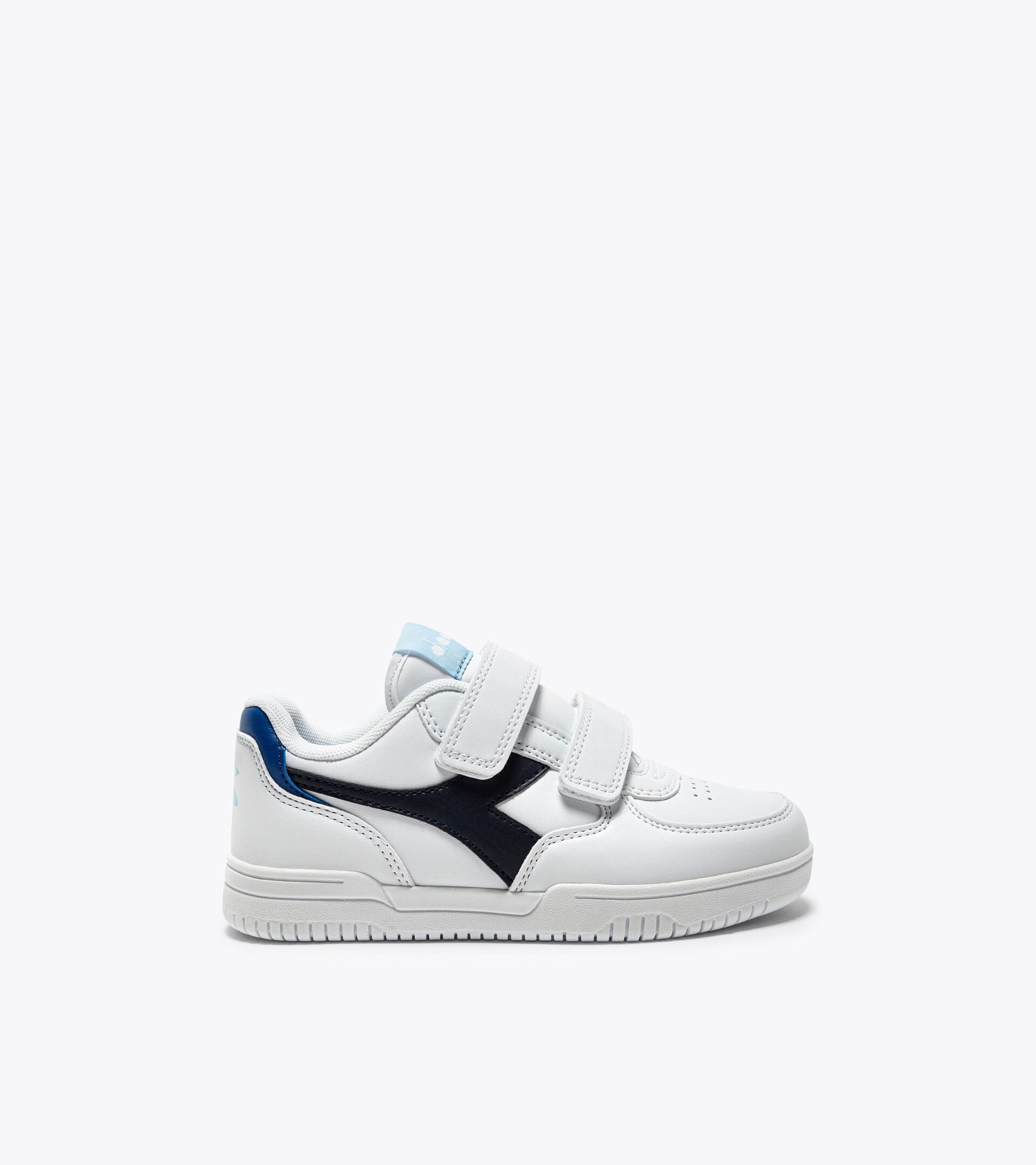 Zapatilla deportiva - Ni&ntilde;os 4-8 a&ntilde;os RAPTOR LOW PS BLANCO/AZUL ACADEMIA NAVAL - Diadora