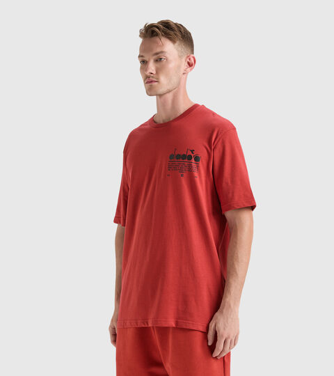 Camiseta de algodón - Unisex T-SHIRT SS MANIFESTO MARRON BOSSA NOVA - Diadora