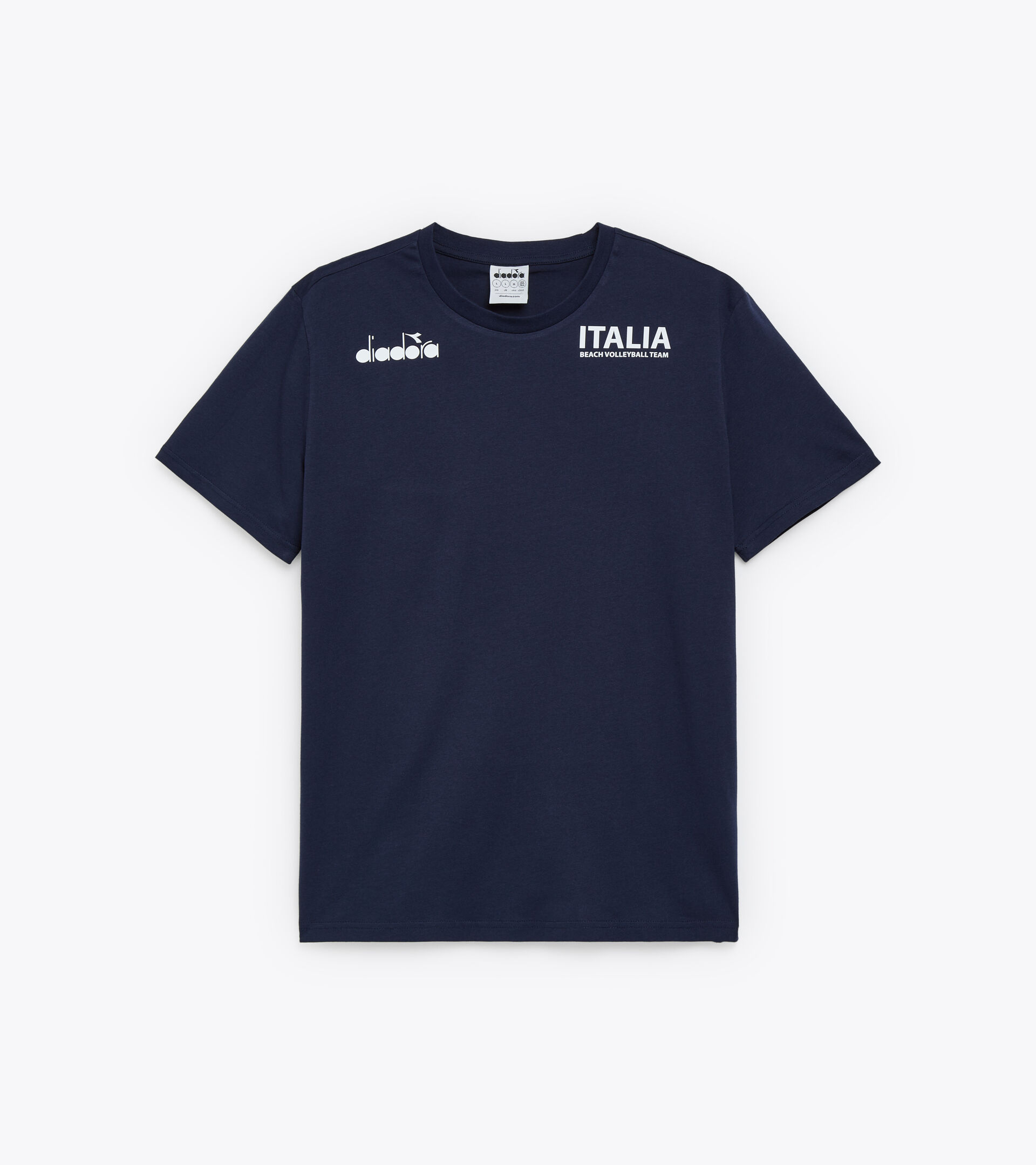 Representative t-shirt - Italy National Volleyball Team T-SHIRT RAPPRESENTANZA BV23 ITALIA CLASSIC NAVY - Diadora