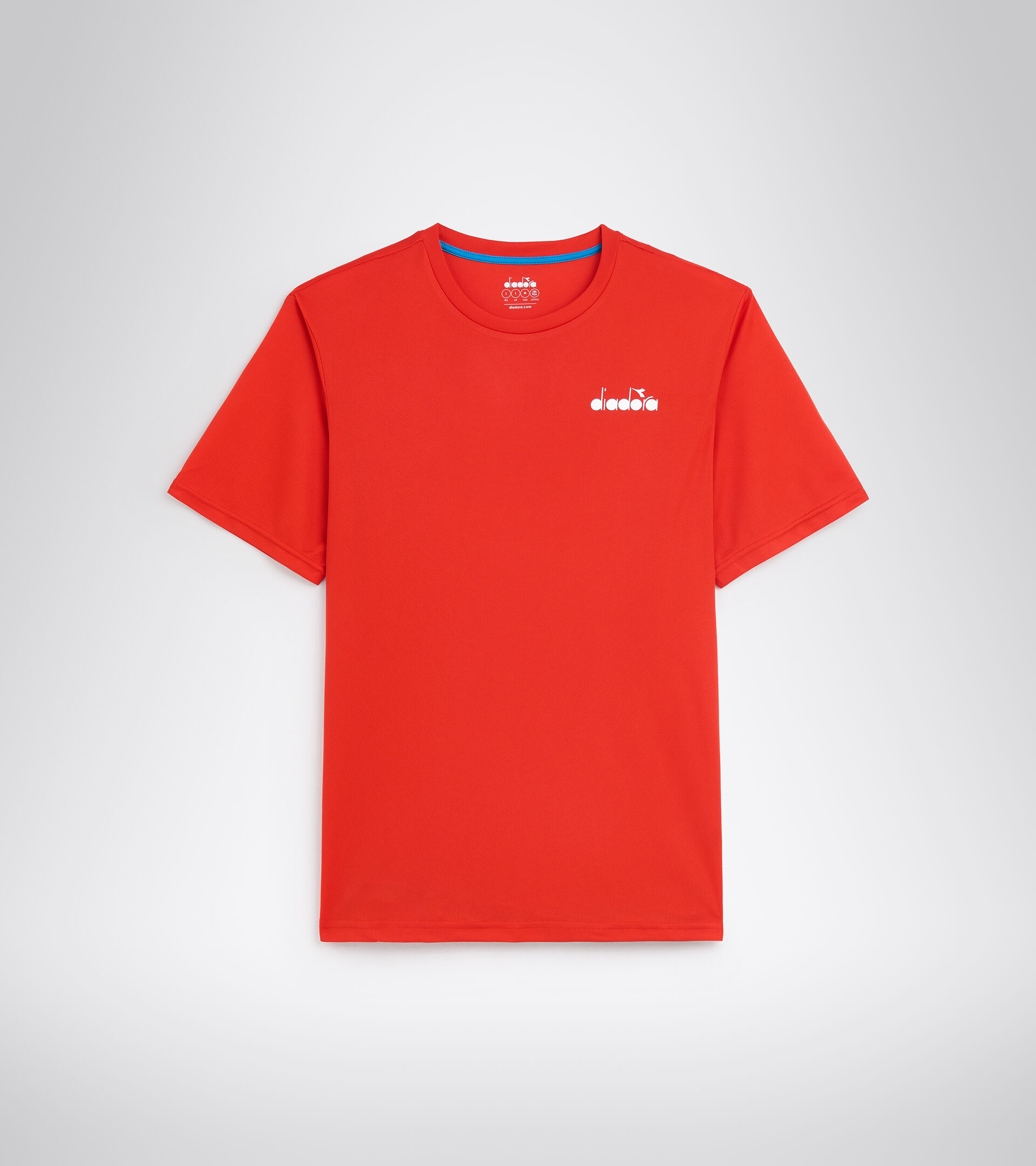 Short-sleeved tennis T-shirt - Men SS CORE T-SHIRT T FER.RED ITALY - Diadora