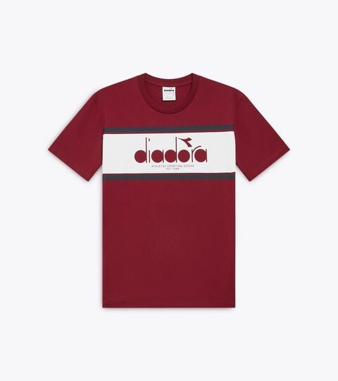T-SHIRT SS LOGO, TAWNY-PORTWEIN T-Shirts - alle Geschlechter T-SHIRT SS LOGO TAWNY-PORTWEIN - Diadora