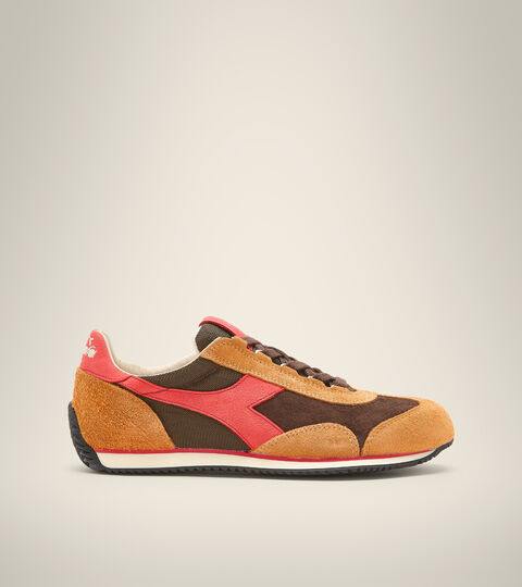 Made in Italy Heritage shoe - Unisex EQUIPE ITALIA BROWN CHESTNUT - Diadora