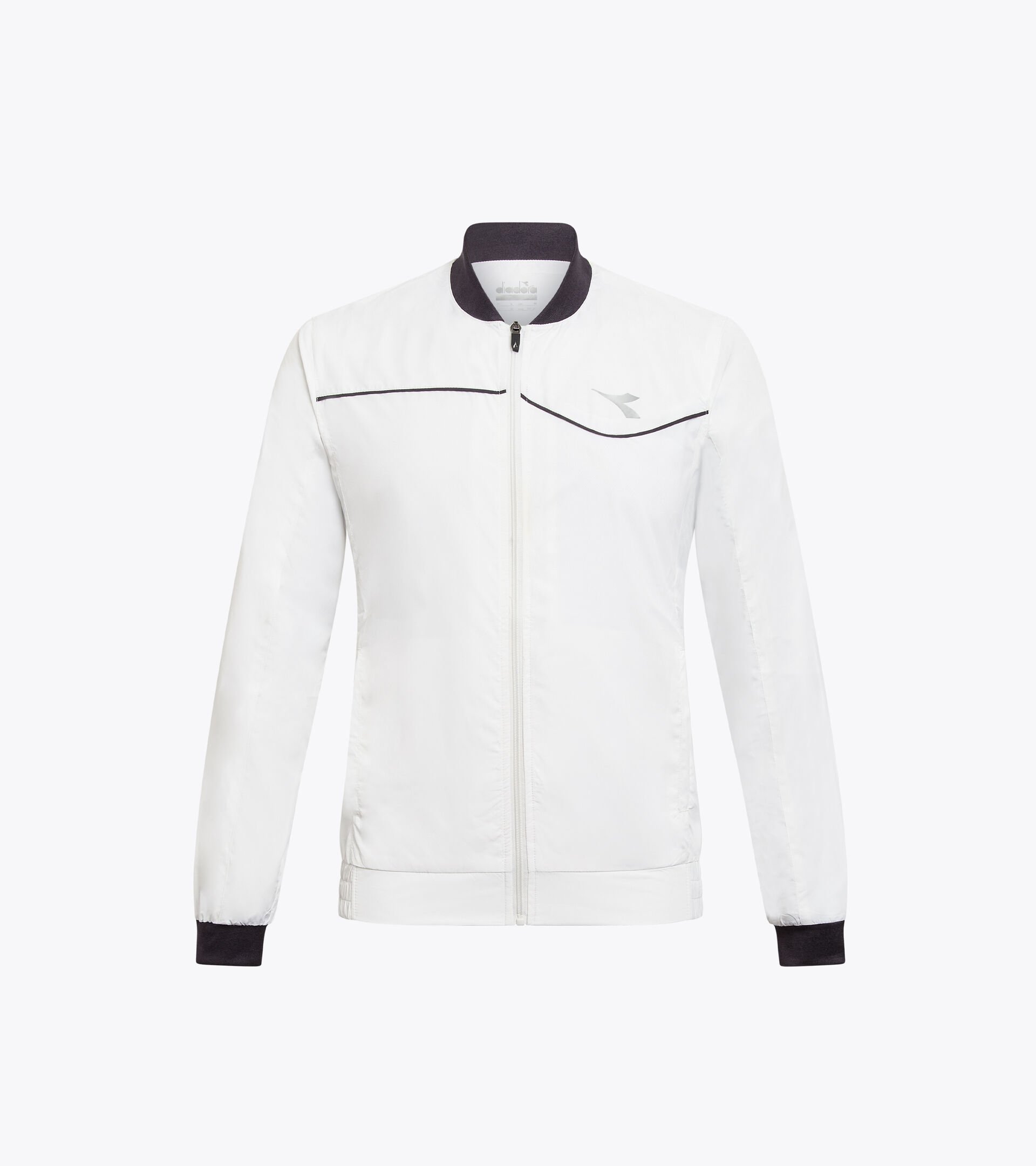 Tennis jacket - Men JACKET COURT OPTICAL WHITE - Diadora