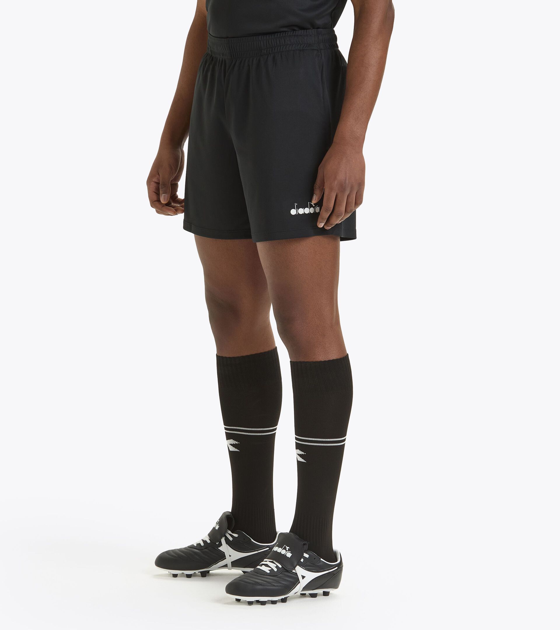 Bermuda shorts for calcio trainings - Unisex TRAINING SHORT SCUDETTO BLACK - Diadora