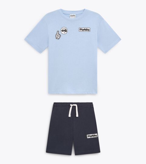 Sports set - T-shirt and shorts - Boys
 JB. SET  ESS. SPORTS I SS SKYWAY BLUE - Diadora