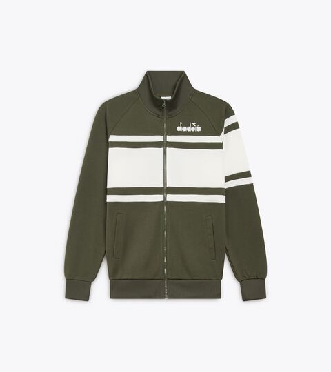 JACKET 80S, VERT FUSIL Veste de sport d’inspiration années 80 - Pour tous les genres JACKET 80S VERT FUSIL - Diadora