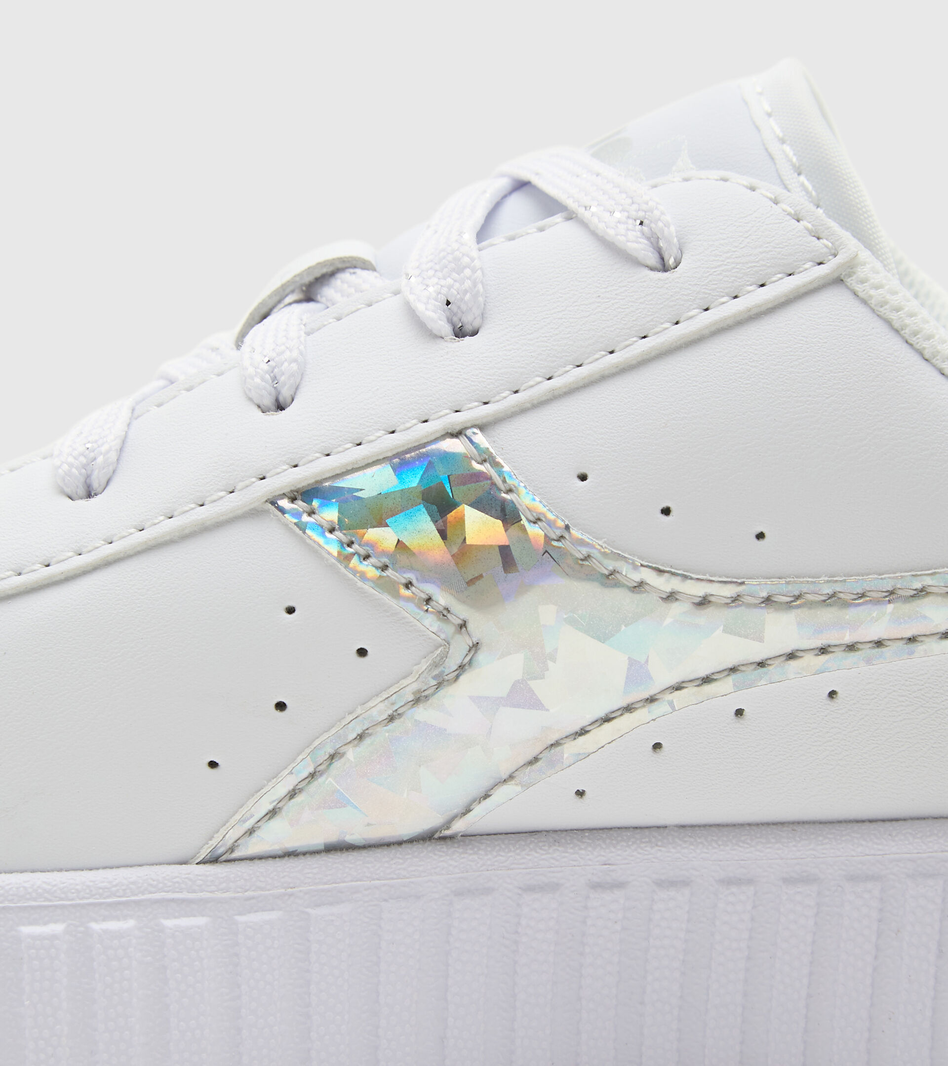 Zapatilla deportiva - Niños 4-8 años GAME STEP DIAMONDS PS BLANCO/PLATA (C6103) - Diadora