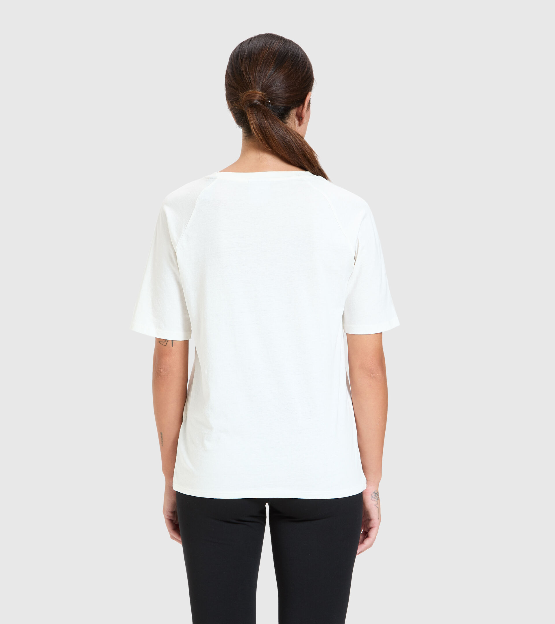 T-Shirt - Damen L.T-SHIRT SS BLINK WISPERN WEISS - Diadora