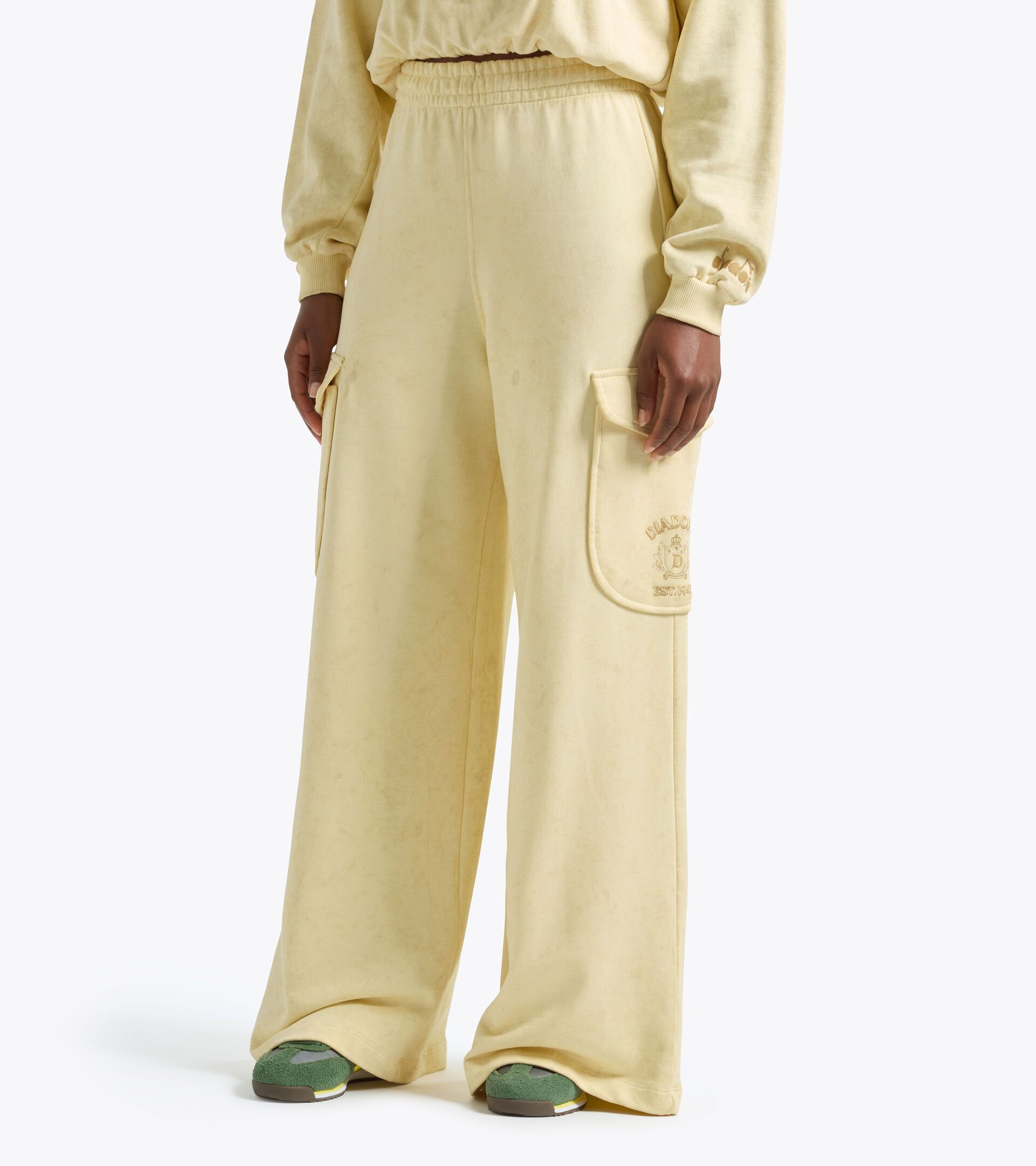 Pantalones - Regular - Mujer L. CARGO PANTS AVENUE LAB BEIGE NABO SUECO - Diadora
