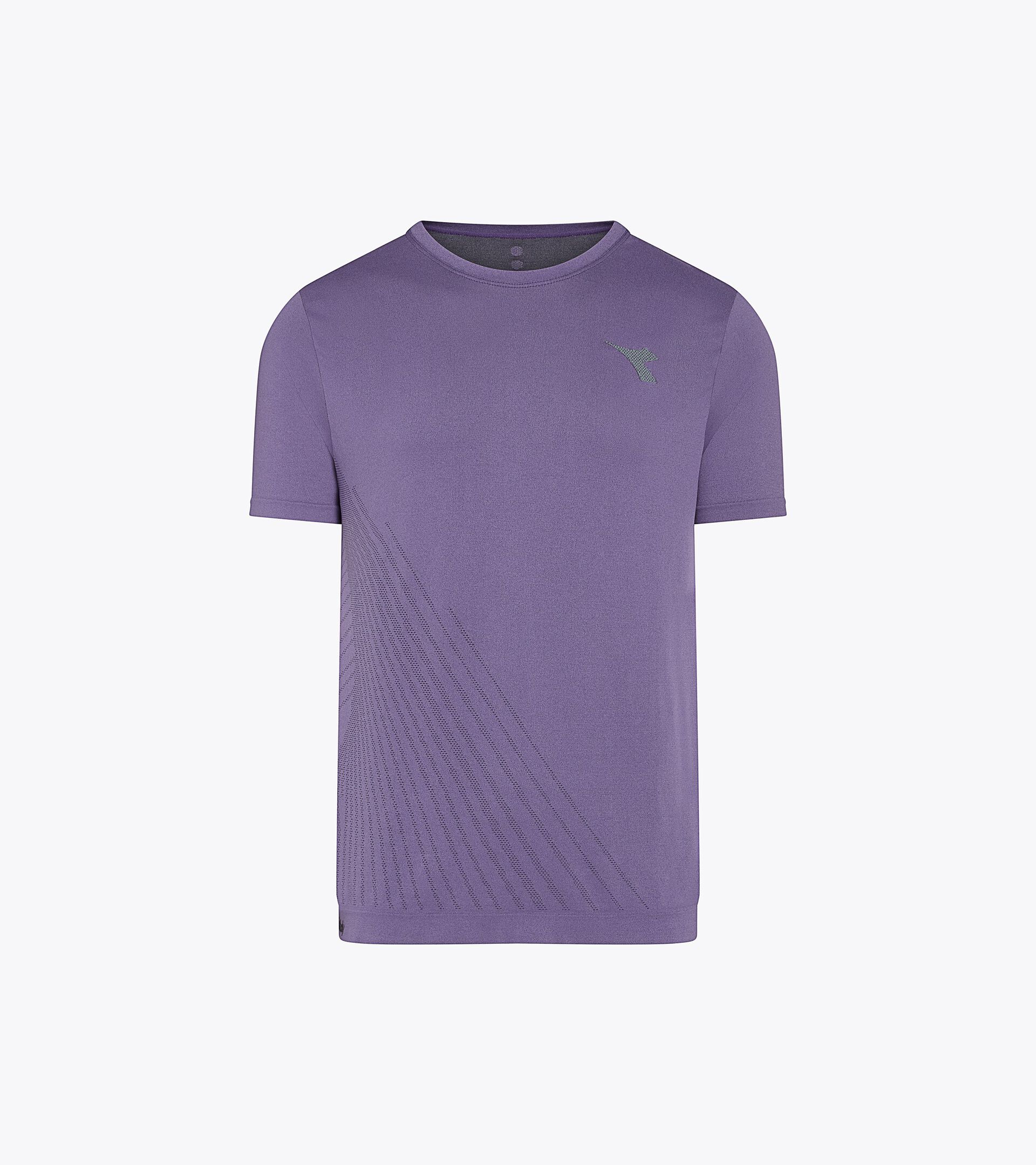 Thermoregulating Technical T-shirt - STRATOUNO Running - Men&rsquo;s SS T-SHIRT STRATOUNO VIOLET GRAPE COMPOTE - Diadora