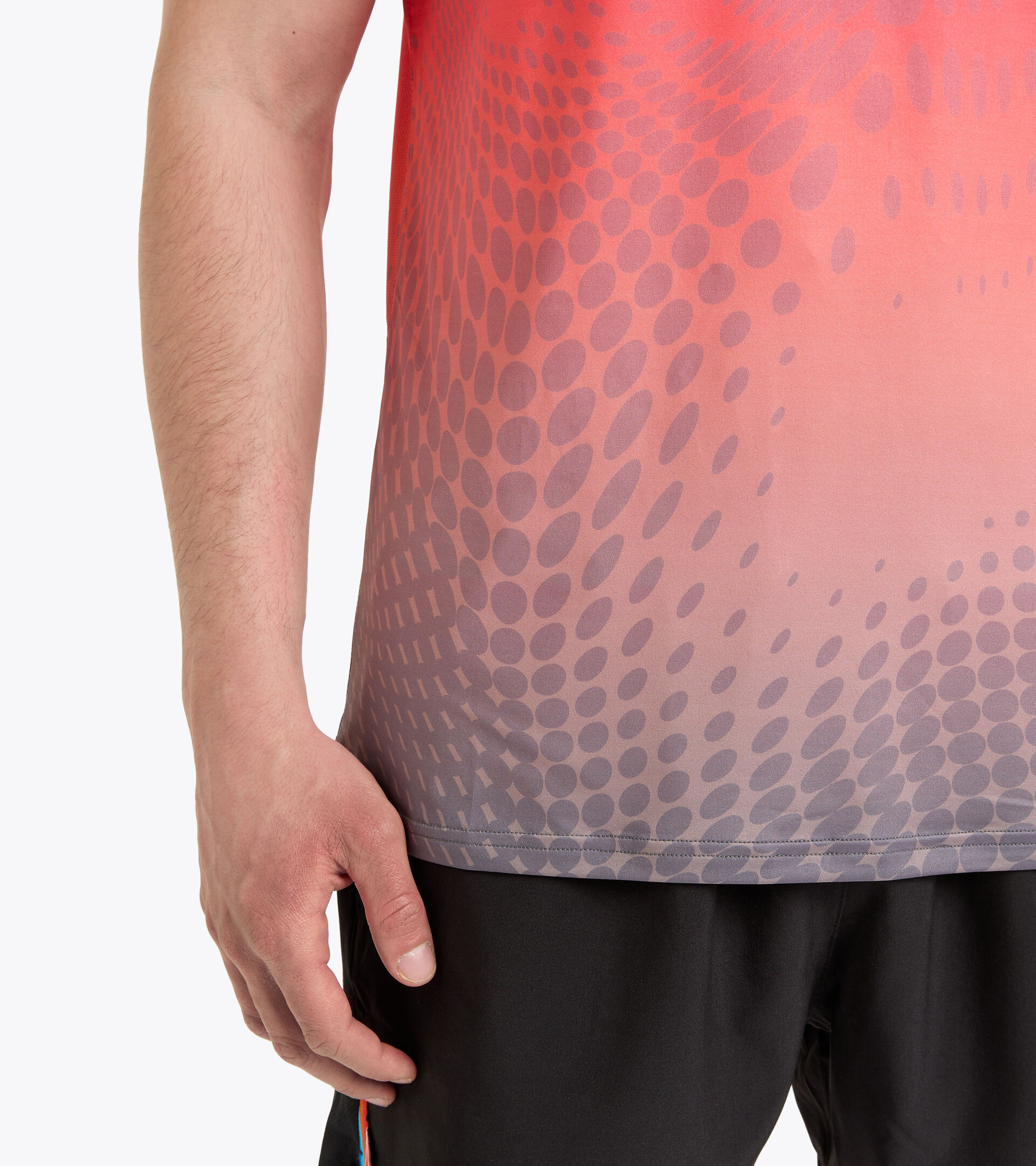 Canotta da running super light - Uomo SUPER LIGHT TANK BE ONE FIERY MURRINA - Diadora