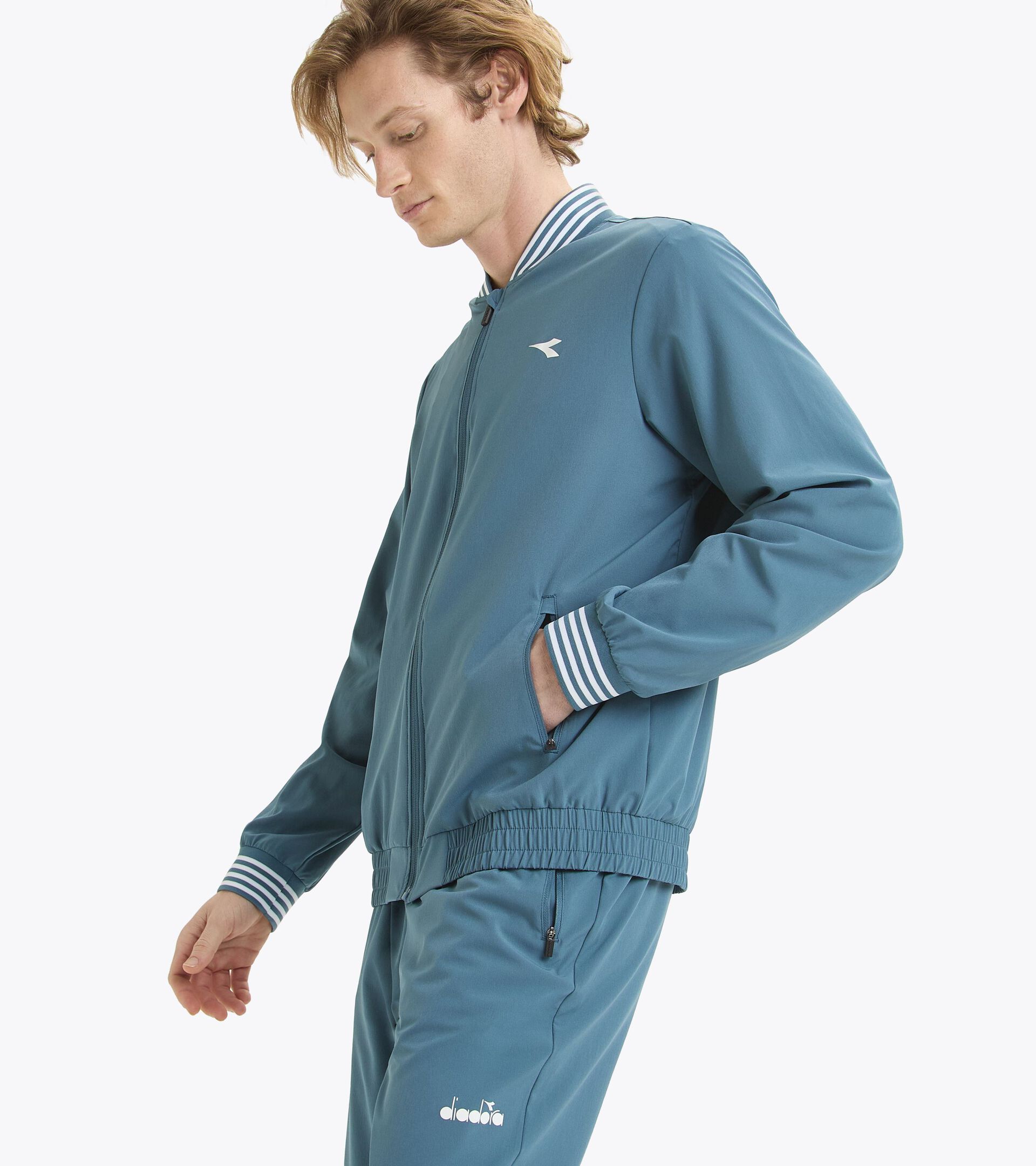 Sports jacket - Tennis - Men’s FZ JACKET ICON OCEANVIEW - Diadora