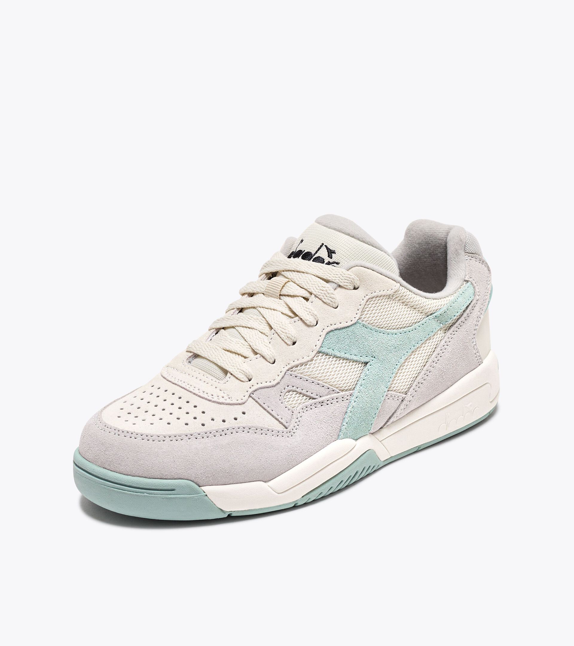 Sports sneaker - Women’s WINNER CREAMY WN GREY ROCK/WHITE - Diadora