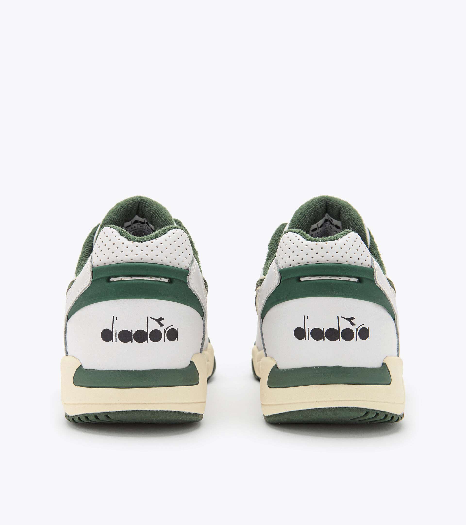 Sporty sneakers - Unisex WINNER WHITE/FOGLIAGE GREEN - Diadora