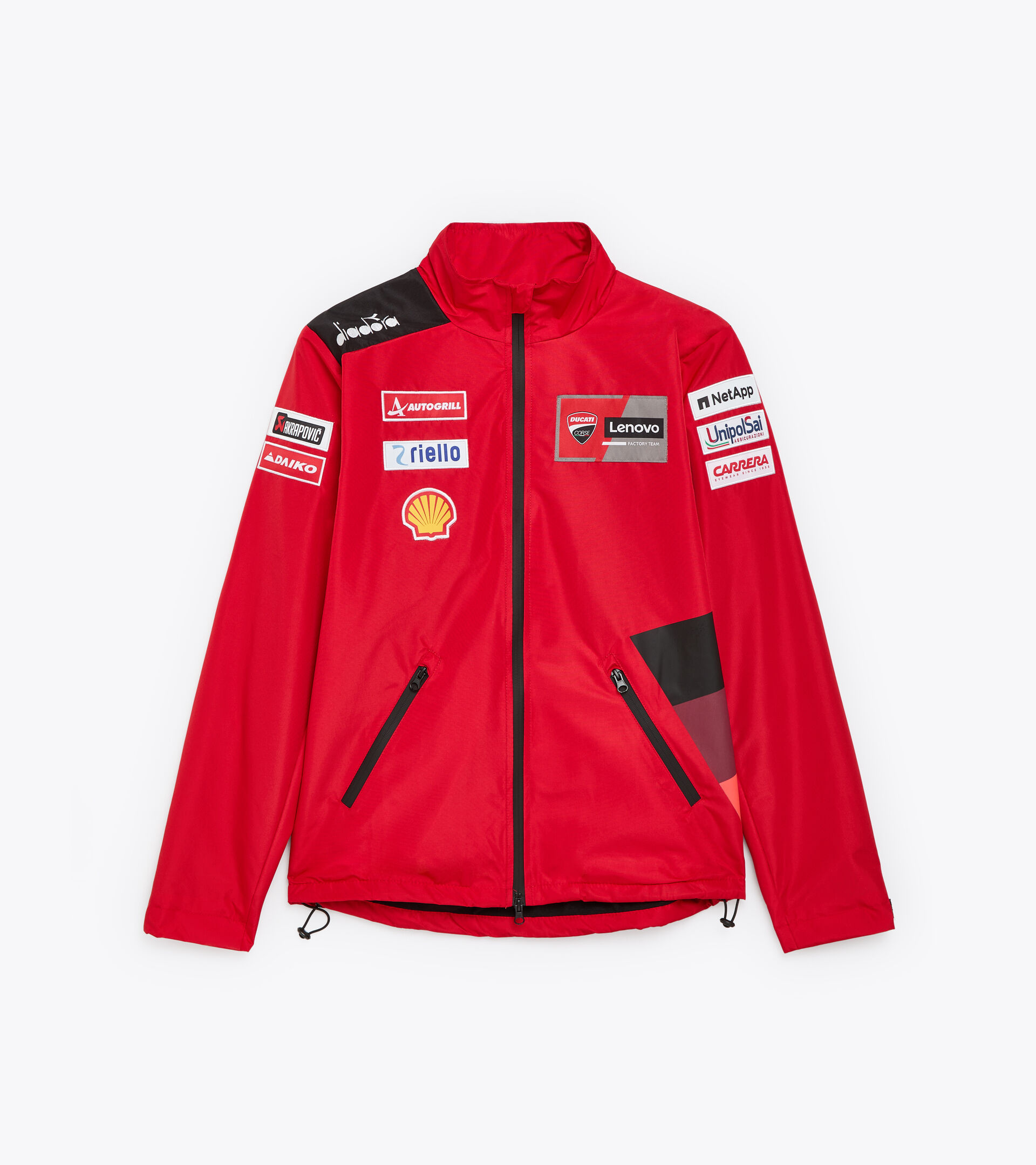 Giacca sportiva replica Ducati Moto GP23 - Uomo JACKET DUCATI REPLICA MGP23 DUCATI MGP ROSSO/NERO - Diadora