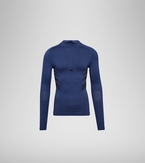 Trainings-Longsleeve - Herren LS TURTLE NECK ACT UNENDLICHKEITBLAU - Diadora