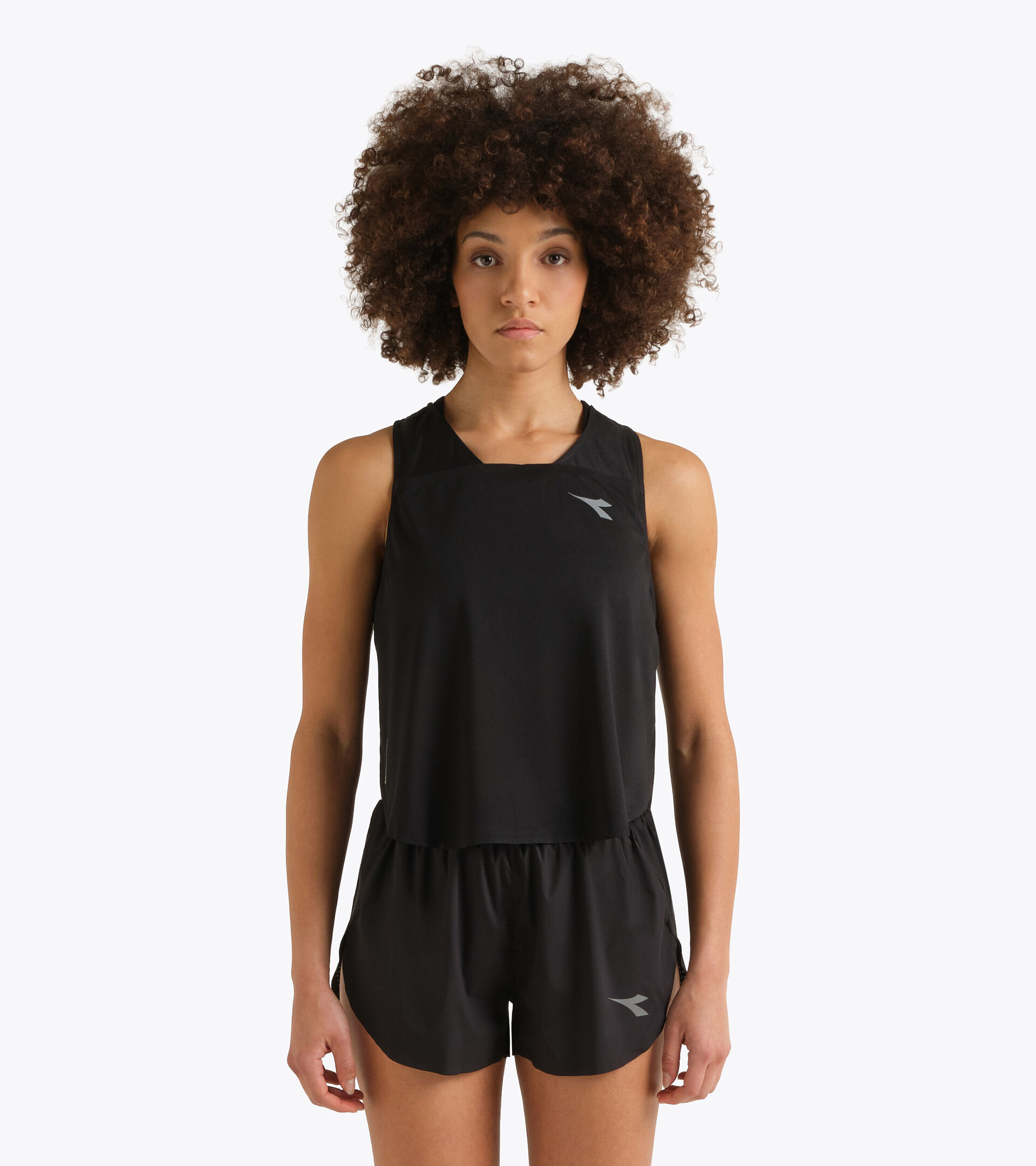 Camiseta sin mangas FIBRAZERO superligera  - Running - Mujer
 L. TANK SUPER LIGHT FIBRAZERO NEGRO - Diadora
