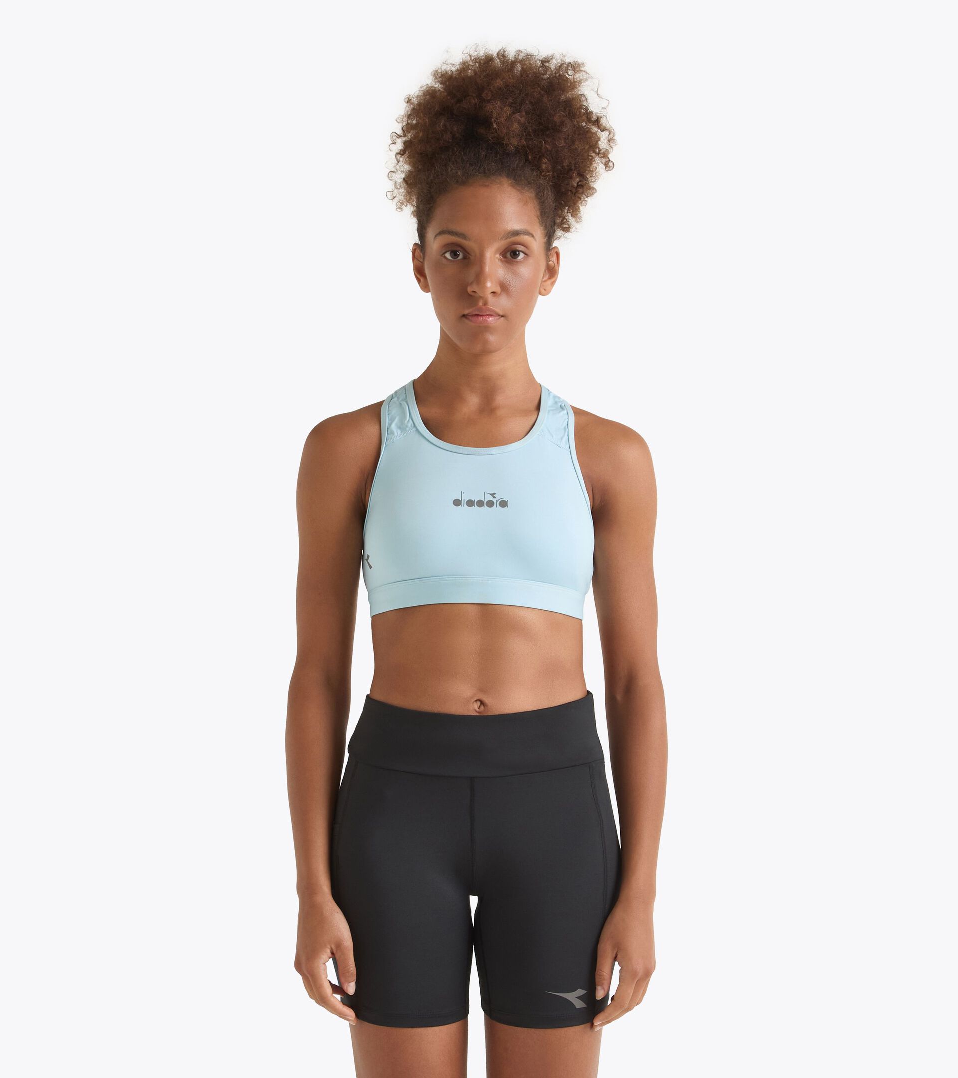 Medium support bra - Women L. MEDIUM BRA CORYDALIS BLUE - Diadora