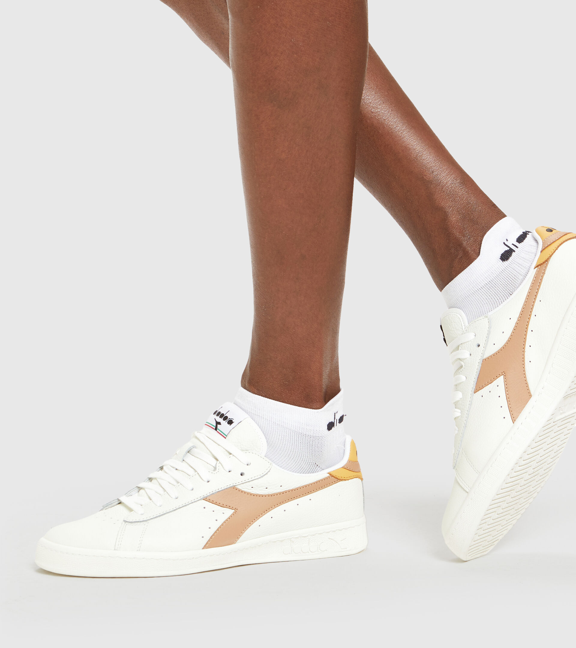 Trainer - Unisex GAME L LOW WHITE/BEIGE DOE - Diadora