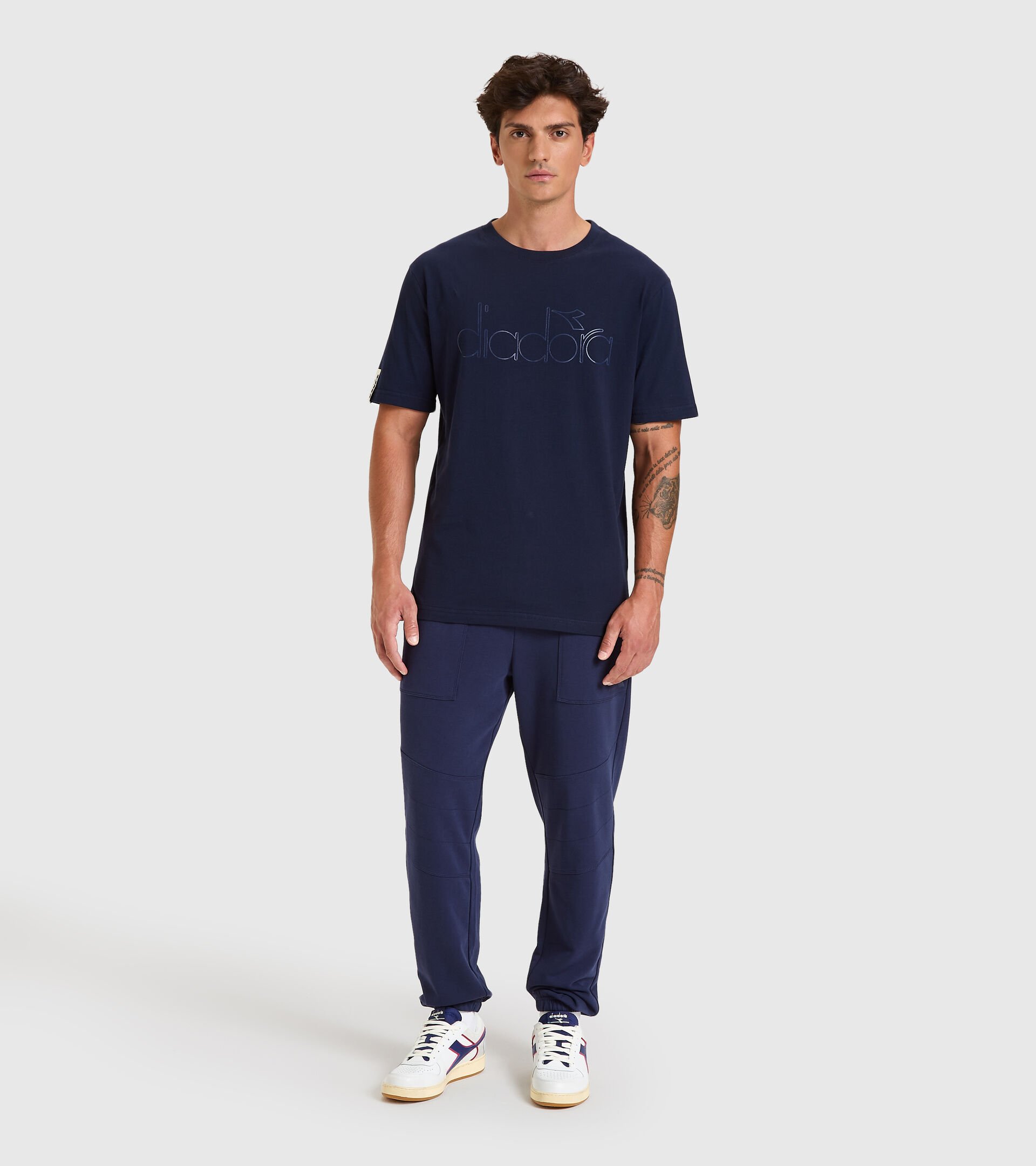 T-Shirt - Unisex T-SHIRT SS DIADORA HD CABAN BLAU - Diadora