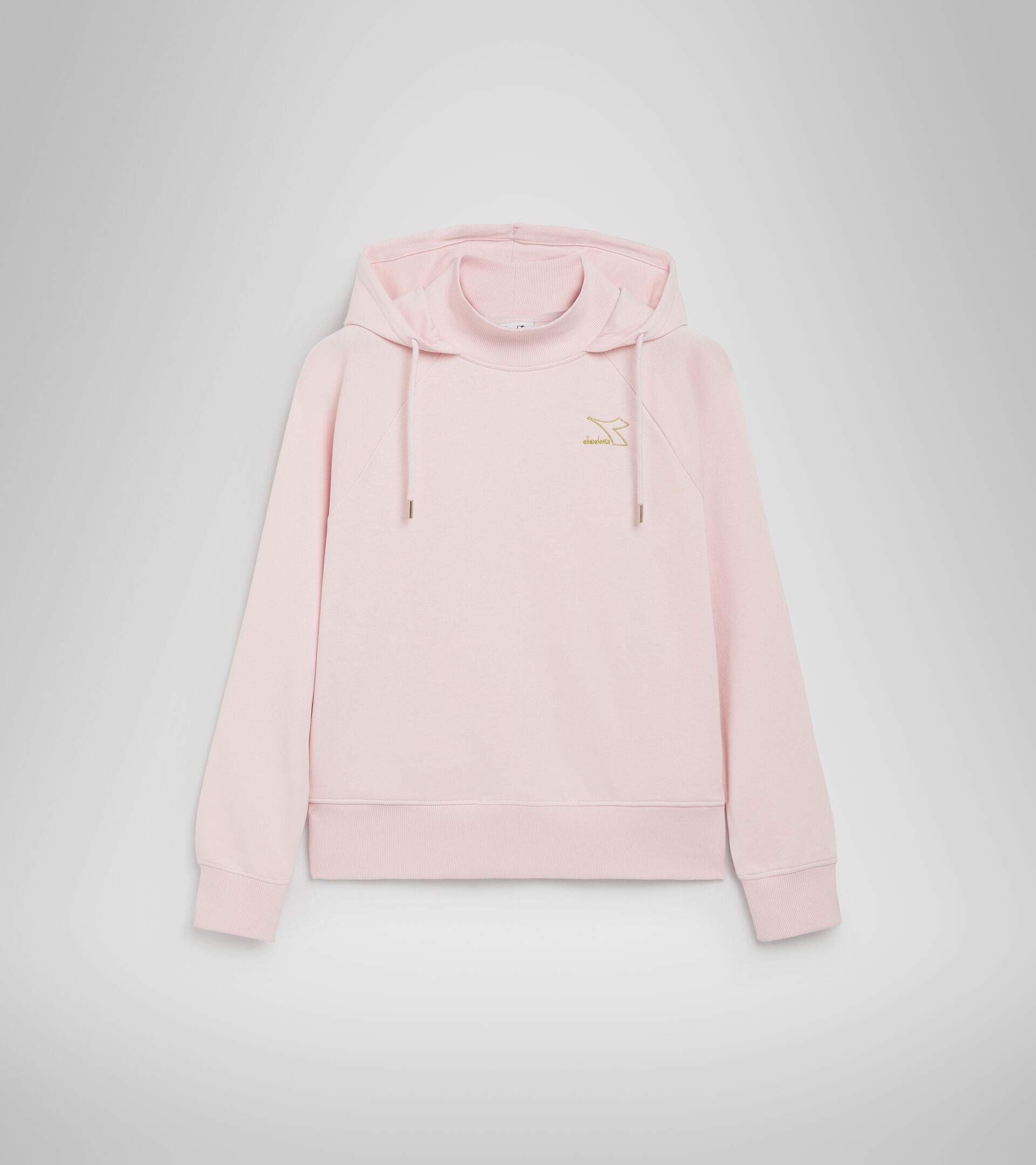 Hoodie - Damen L. HOODIE FLOUNCE KRISTALL ROSA - Diadora