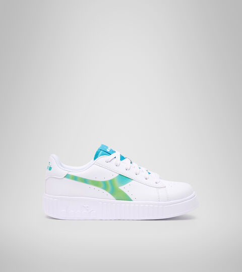 Sports shoes - Junior 8-16 years GAME STEP KALEIDO GS WHITE/BALTIC - Diadora