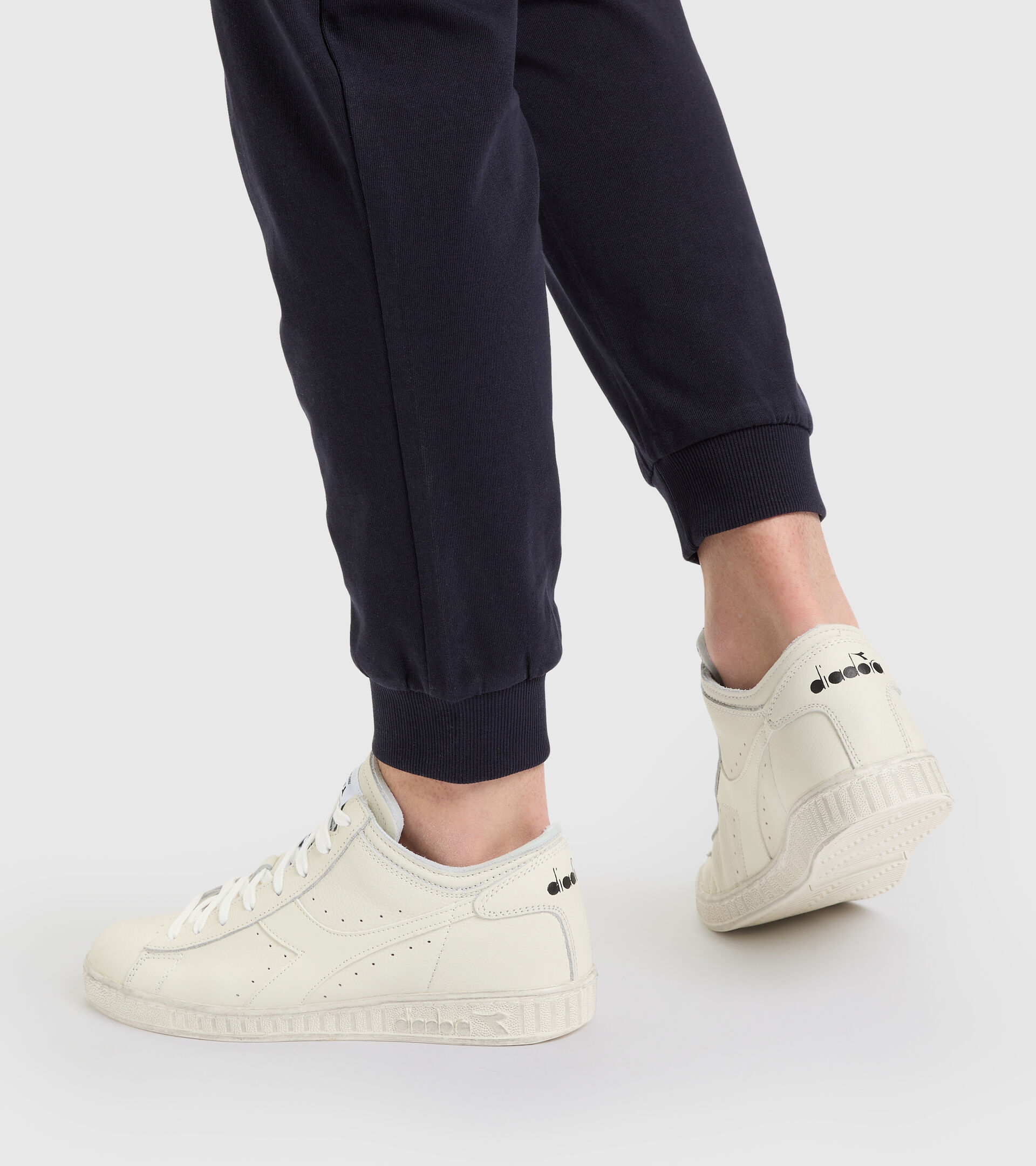 Sports shoes - Unisex GAME L WAXED ROW CUT WHITE/WHITE/WHITE - Diadora