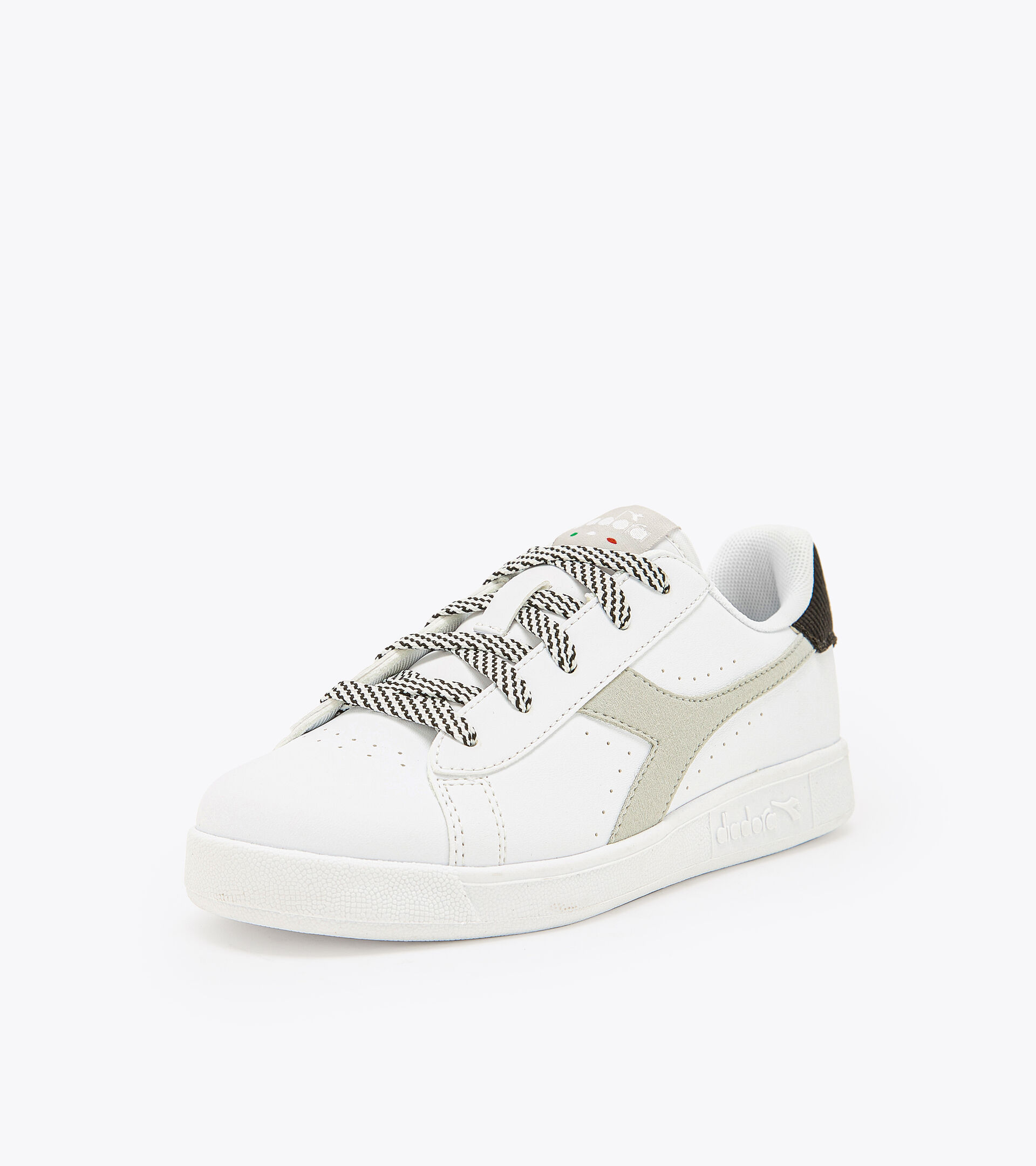 Sports shoes - Youth 8-16 years GAME P ACE GS WHITE/DAWN BLUE - Diadora