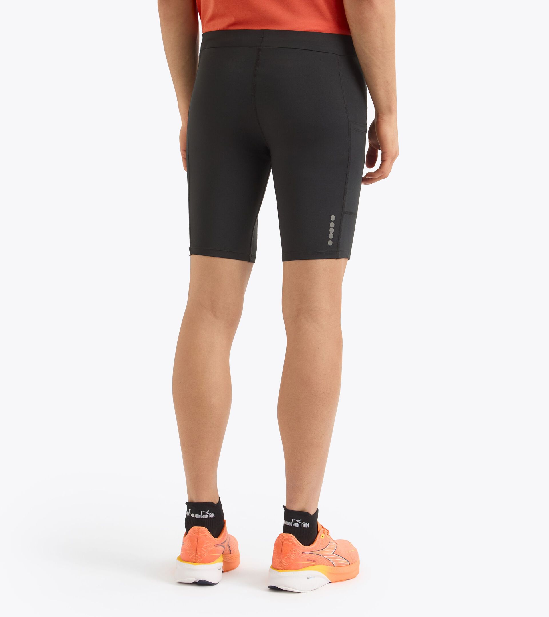 Running shorts - Men’s SHORT TIGHTS BLACK - Diadora