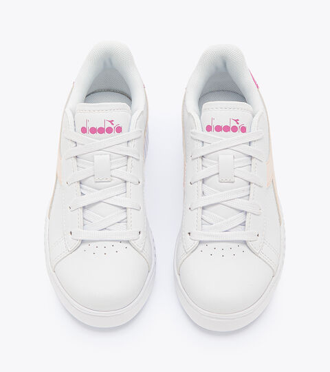GAME STEP PS, BIANCO/VIOLA ROBINIA Sportschuh - Kinder 4-8 Jahren GAME STEP PS BIANCO/VIOLA ROBINIA - Diadora