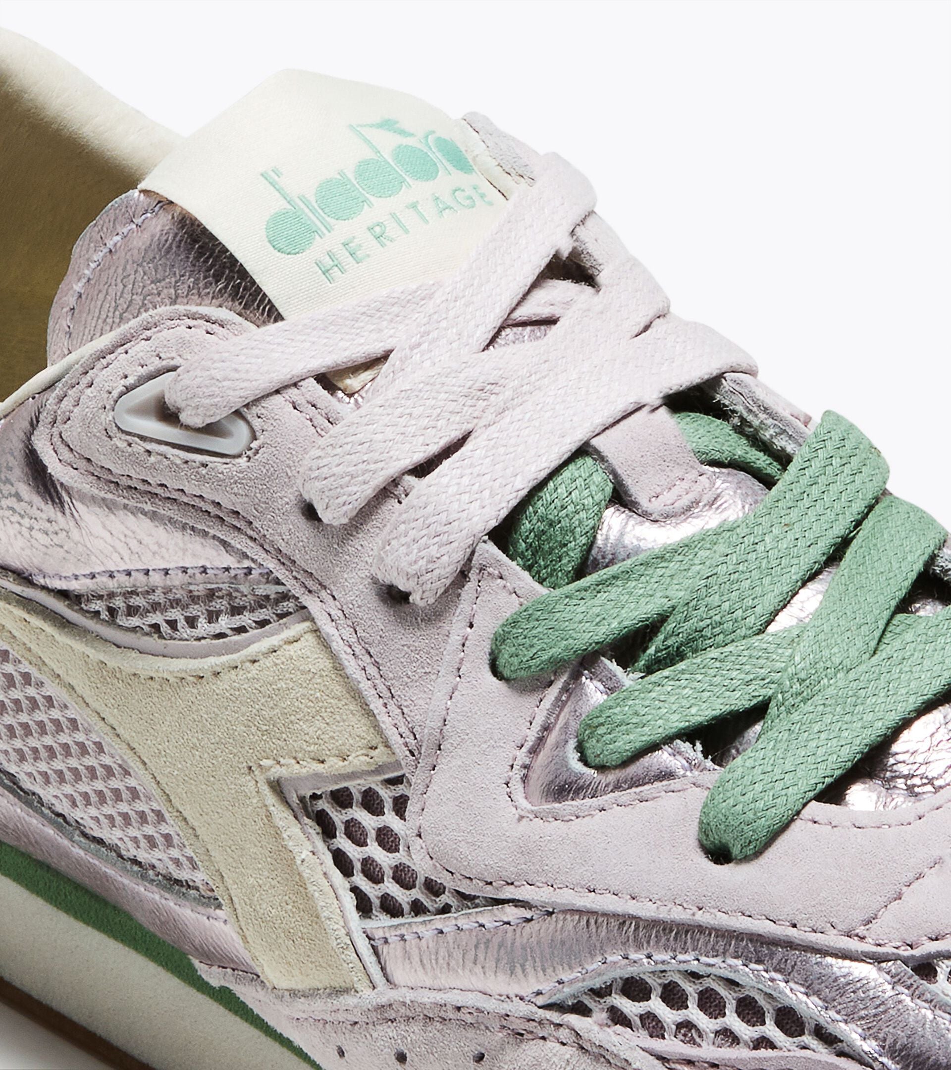 Heritage Sneaker - Low-Profile - Women&rsquo;s EQUIPE REVENGE MESH SW WN GRAY LILAC - Diadora