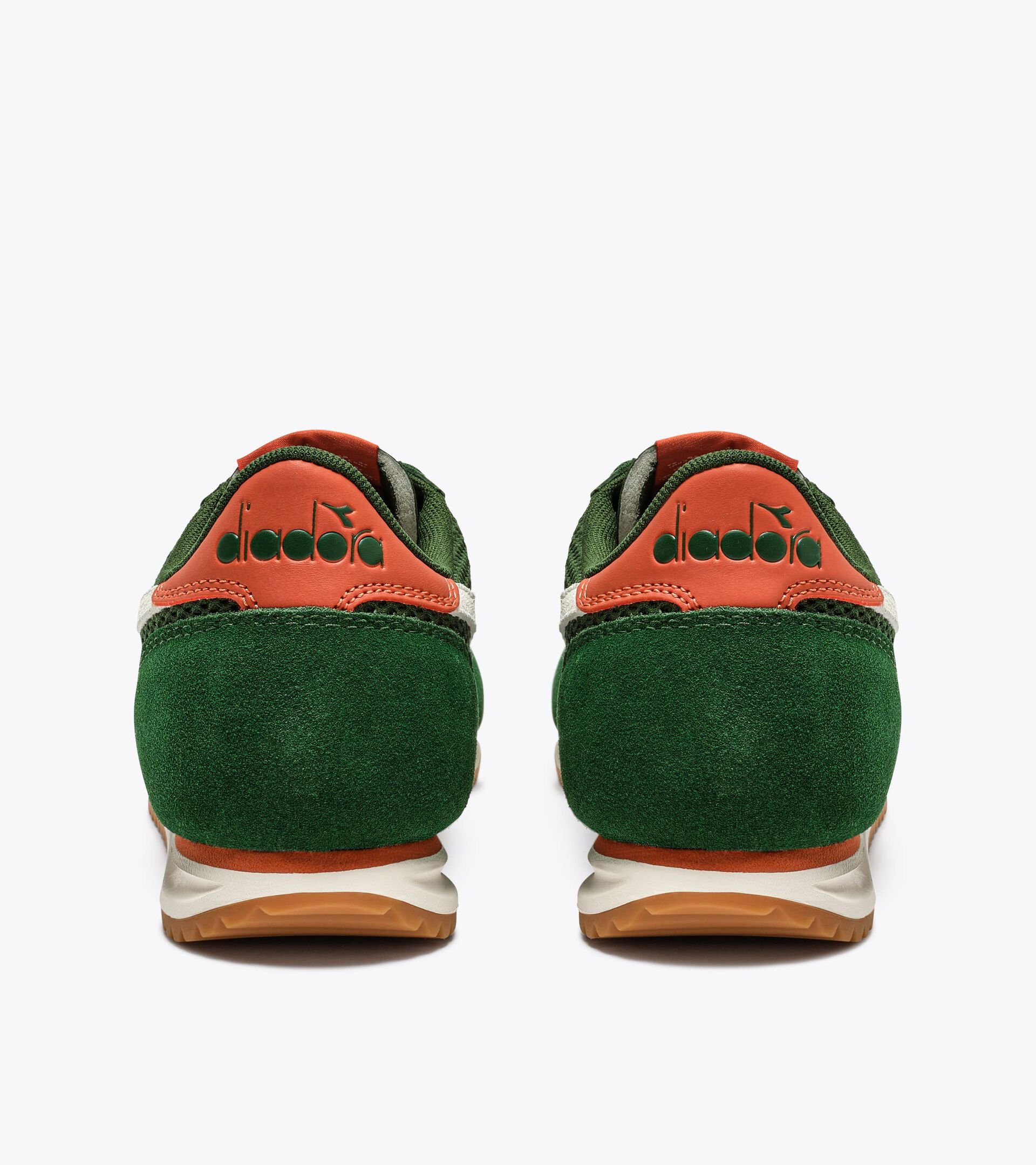 Sneakers en daim au profil bas - Pour tous les genres  CROSS MESH VERT EDEN - Diadora