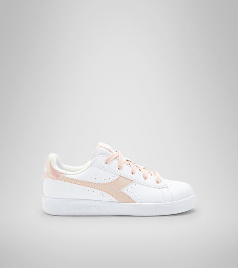 Chaussures de sport - Jeunes 8-16 ans GAME P GS GIRL BLANC/PECHE BATTRE - Diadora