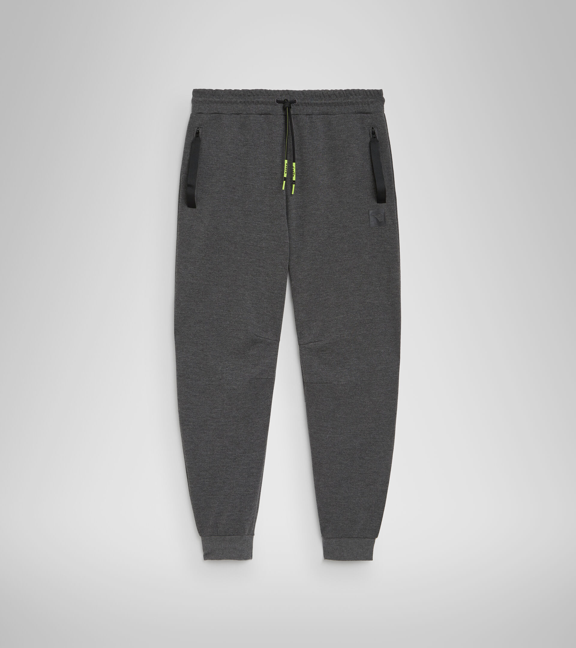 Polyester and viscose joggers - Men’s JOGGER PANT URBANITY DARK GULL GRAY MELANGE - Diadora