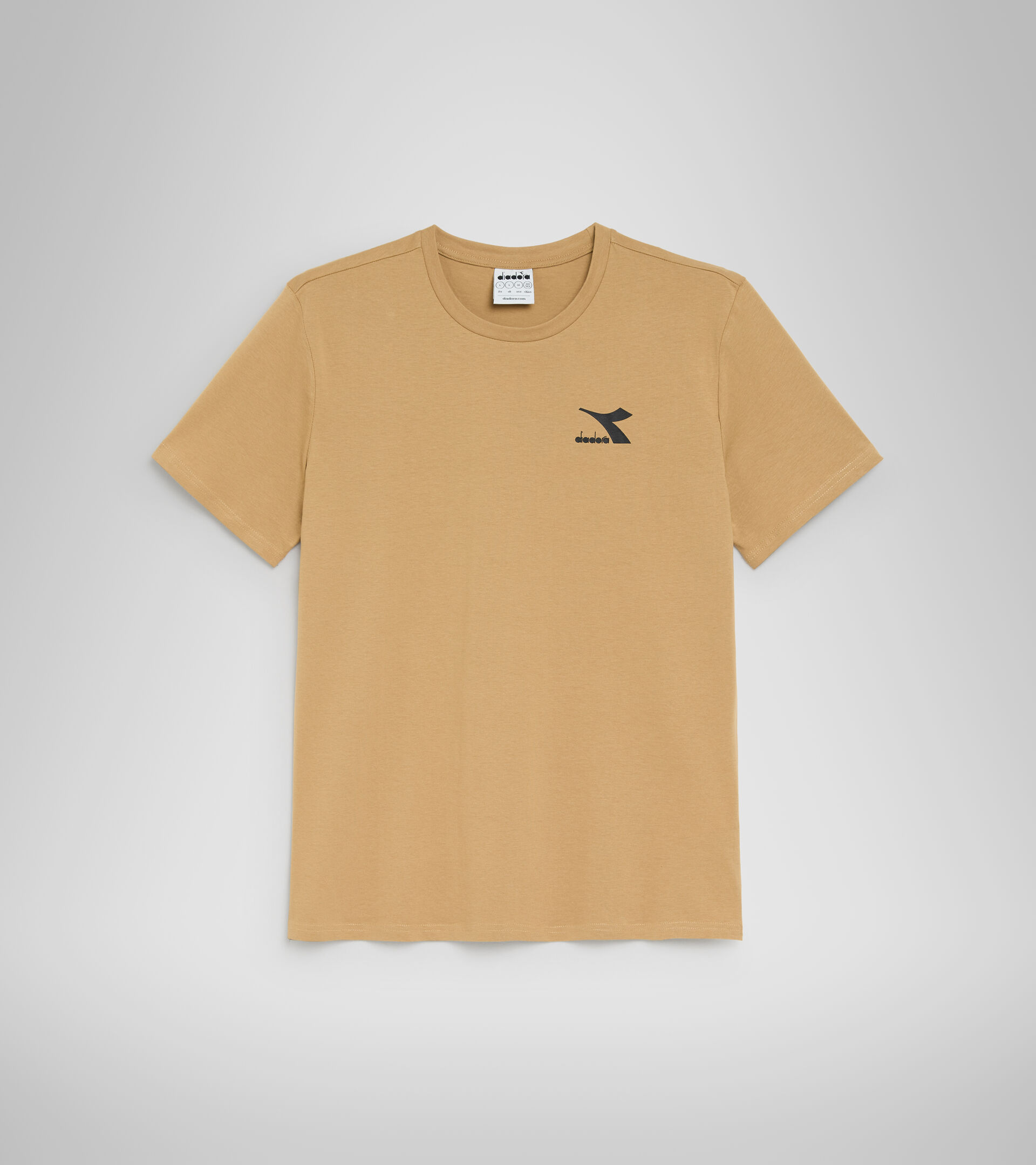 Sports T-shirt - Men’s T-SHIRT SS CORE BEIGE TAN - Diadora