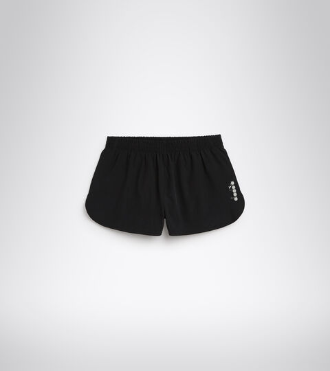 SHORT RUN, BLACK Running shorts - Men SHORT RUN BLACK - Diadora
