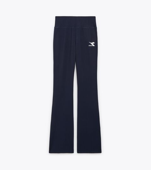 Leggings de sport - Femme L.LEGGINGS SLIT BLEU CABAN - Diadora