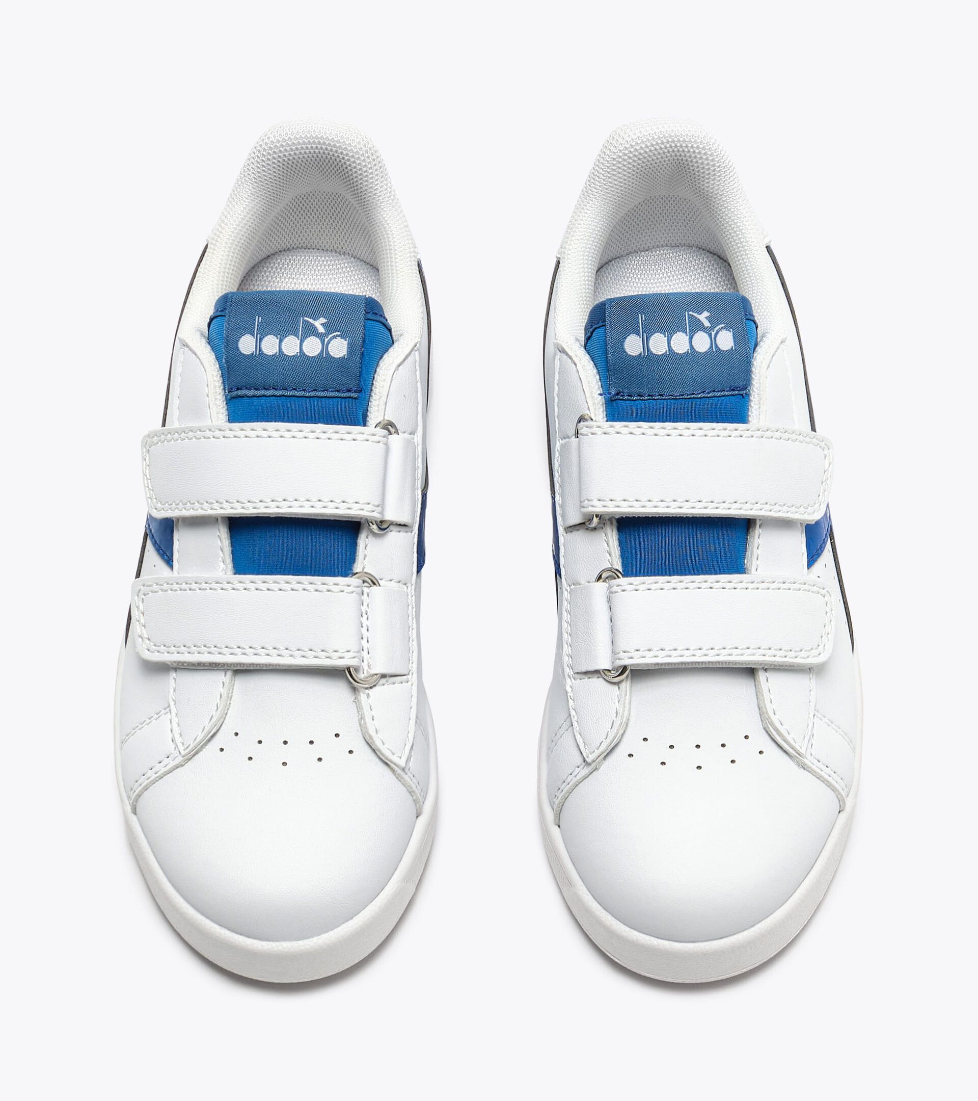 Velcro-closure kids&rsquo; shoe - 4-8 years old  GAME P POOL PS VALLARTA BLUE - Diadora