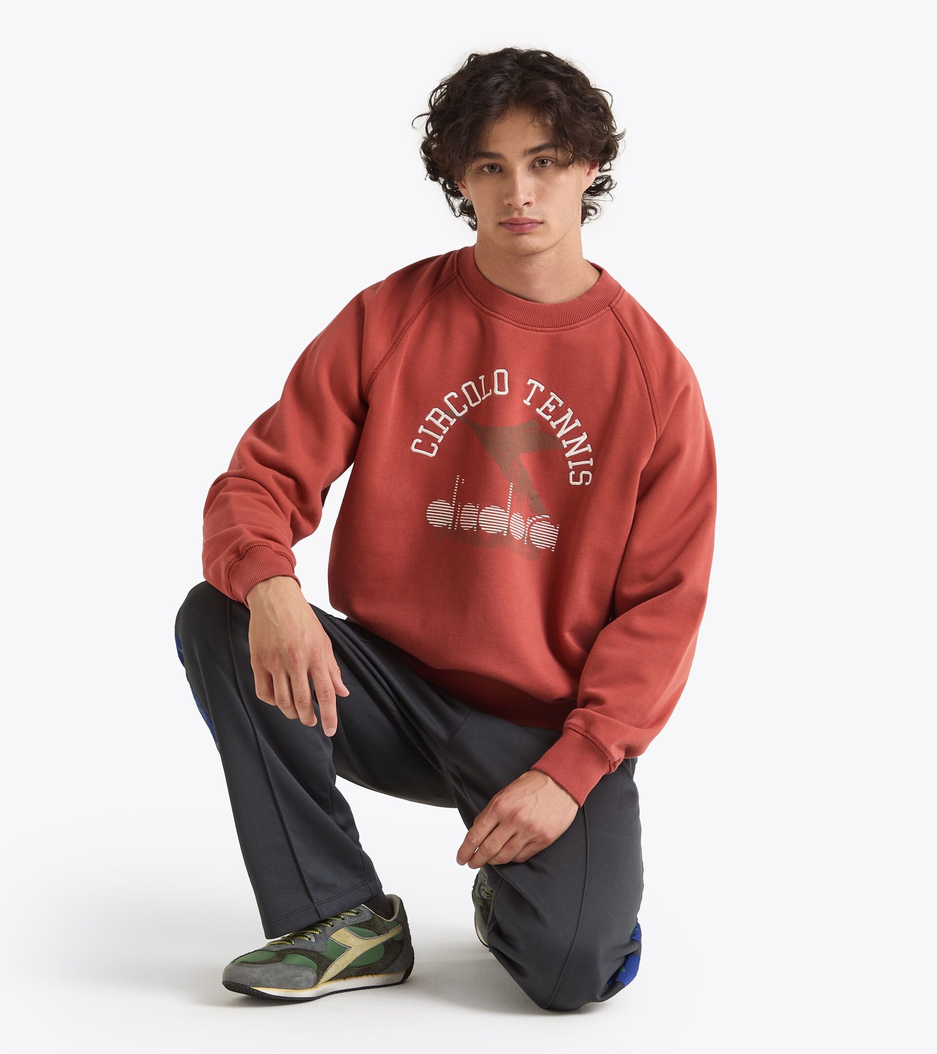 Pull ras-du-cou Legacy - Made in Italy - Pour tous les genres
SWEATSHIRT CREW LEGACY BRIQUE BRULE - Diadora
