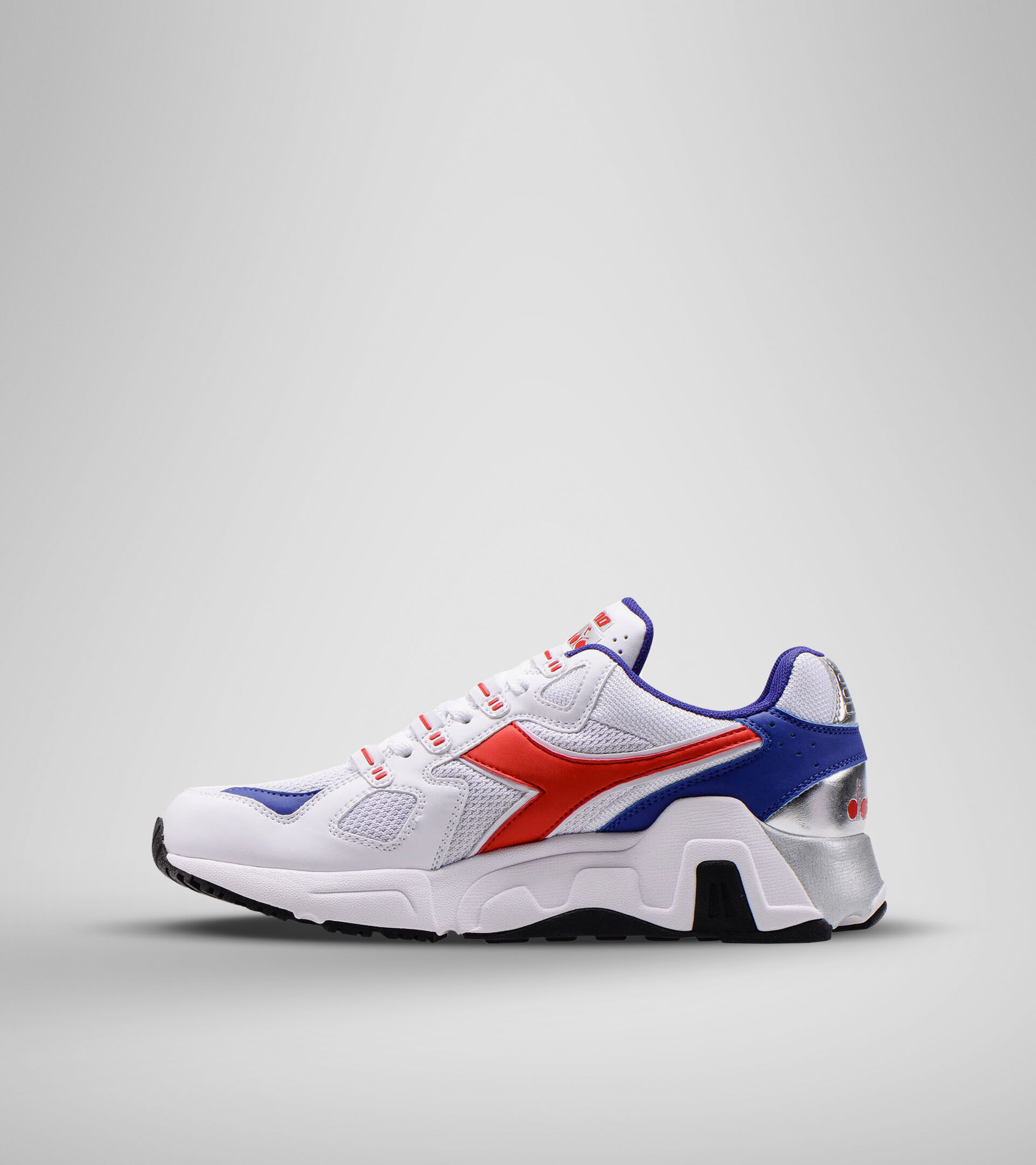 Sports shoe - Men MYTHOS WHITE/FIERY RED/SPECTRUM BLUE - Diadora