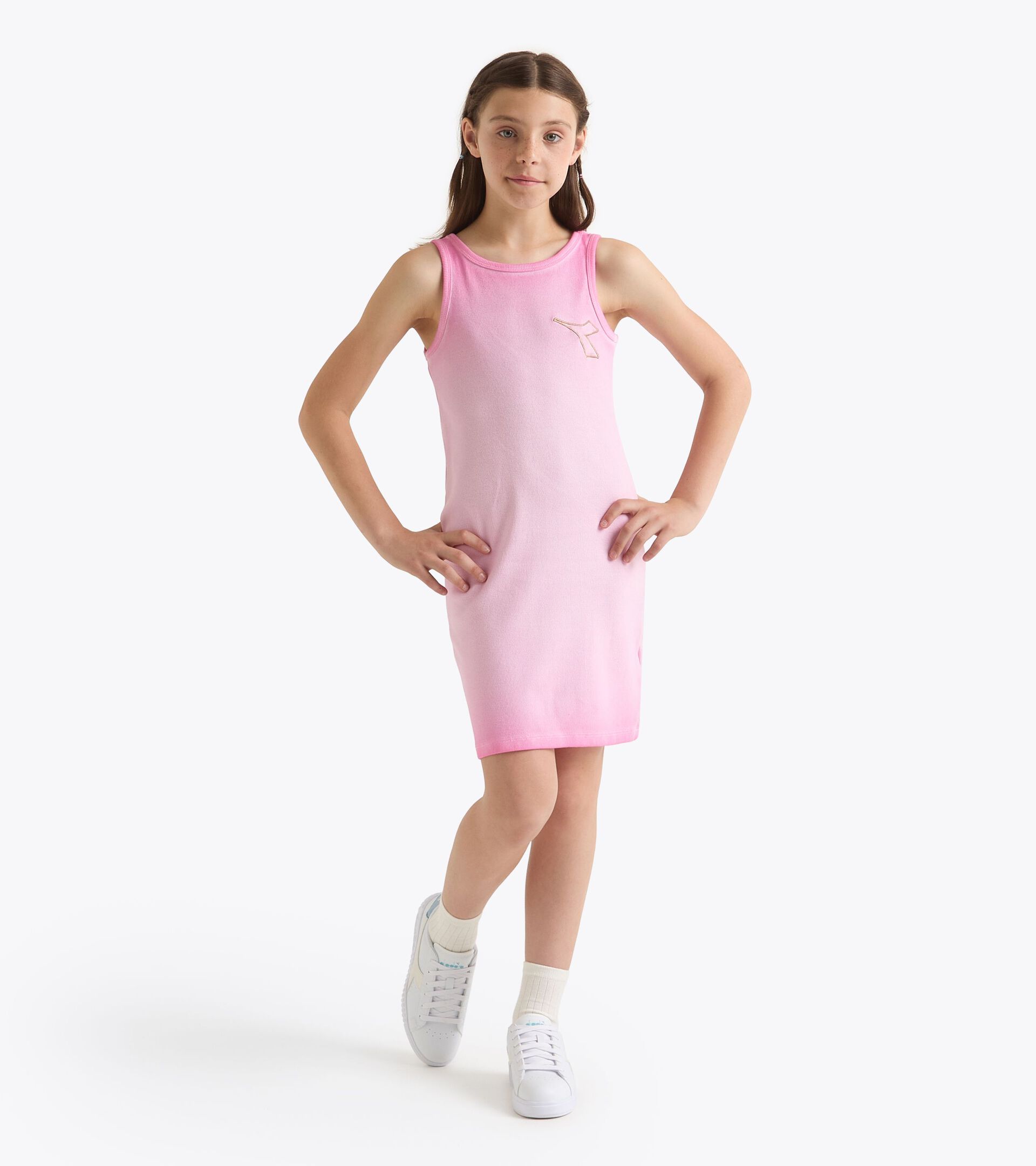 Sporty ribbed dress - Girl
JG. DRESS DISTRICT PINK - Diadora