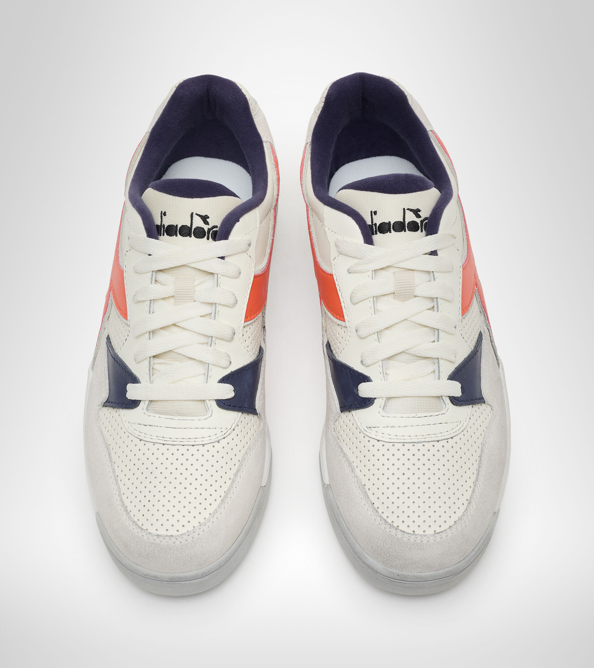 Sports shoe - Unisex REBOUND ACE WAX MARSHMALLOW/TIGERLILY - Diadora
