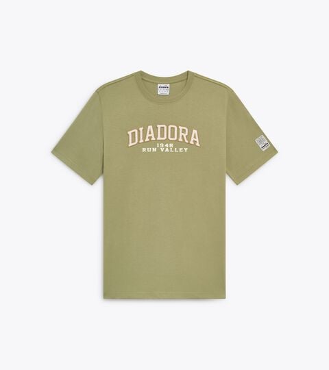 Heavy Cotton T-shirt - Run Valley - All-gender
 T-SHIRT SS RUN VALLEY SAGE GREEN - Diadora