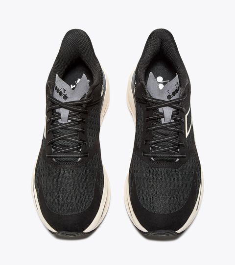 CELLULA, BLACK/WHISPER WHITE Running shoe - Comfort and stability - Men's CELLULA BLACK/WHISPER WHITE - Diadora