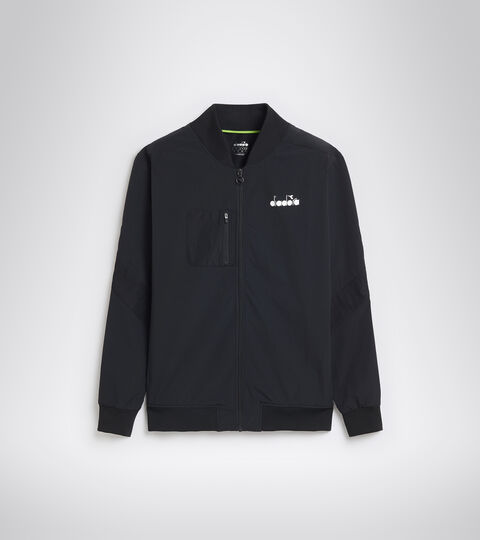 FZ JACKET CHALLENGE, NOIR Veste de tennis - Homme FZ JACKET CHALLENGE NOIR - Diadora