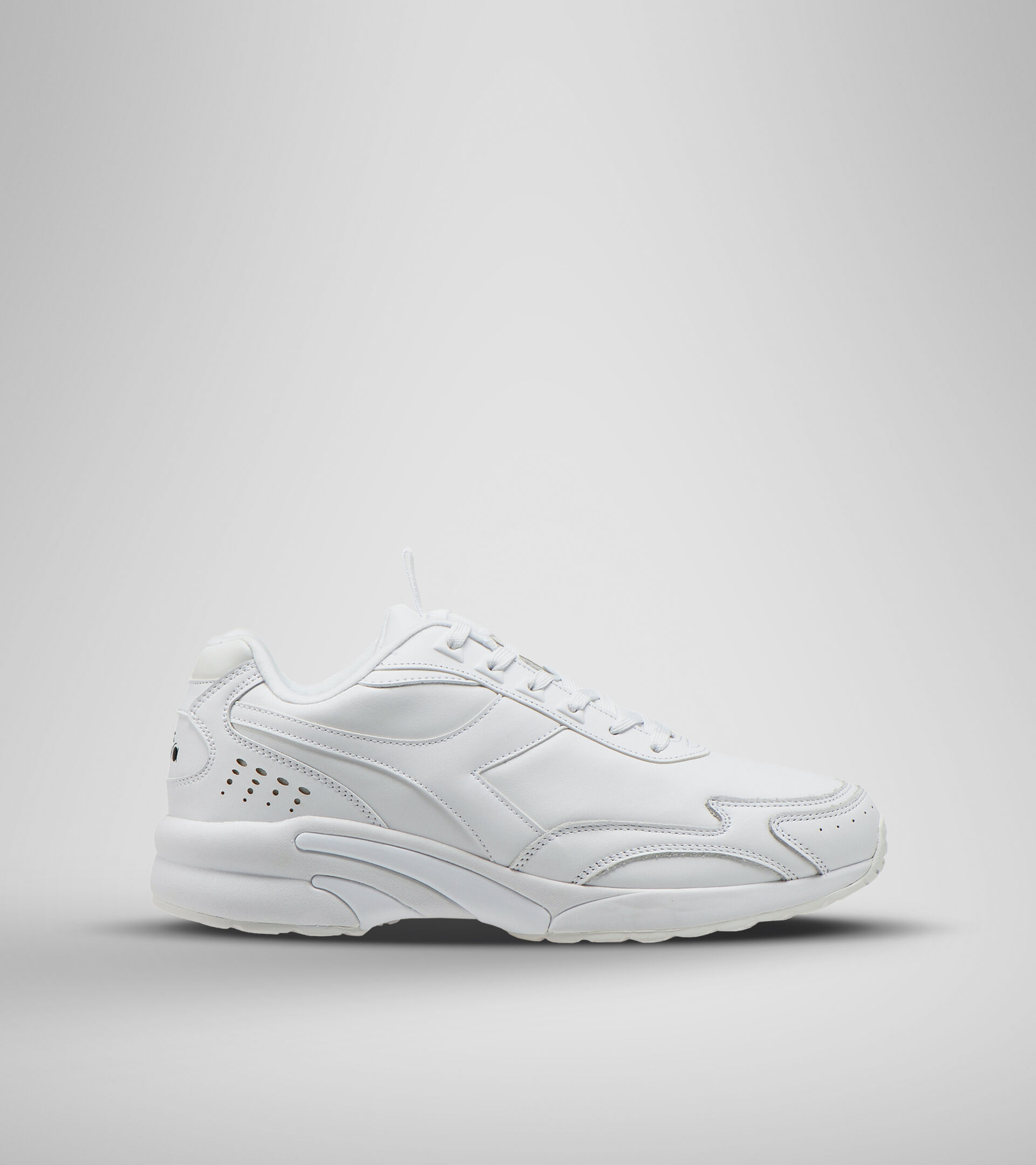 Chaussures de sport - Unisexe DISTANCE 280 LEATHER BLANC/BLANC/BLANC - Diadora