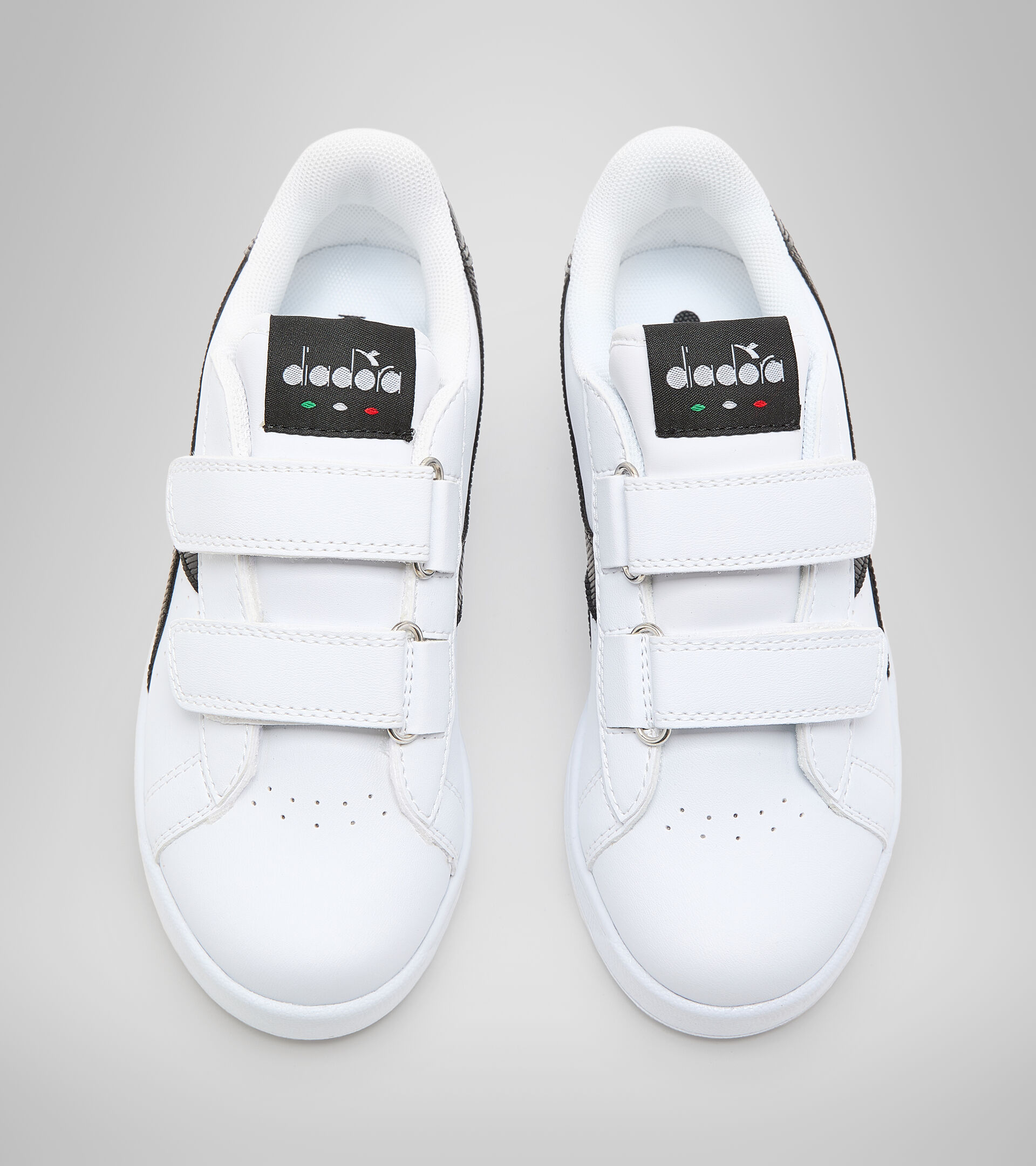 Chaussures de sport - Garçon 4-8 ans GAME P PS GIRL BLANC/BLANC/NOIR - Diadora